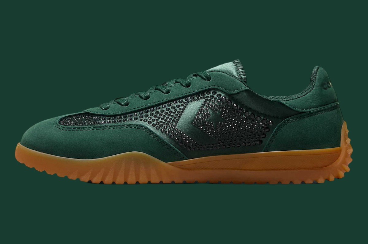 施華洛世奇 x 匡威 Run Star Trainer "深綠寶石色 "於 2024 年 12 月發佈 Converse Run Star Trainer, Converse - 施華洛世奇 x 匡威 Run Star Trainer "深綠寶石色 "於 2024 年 12 月發佈
