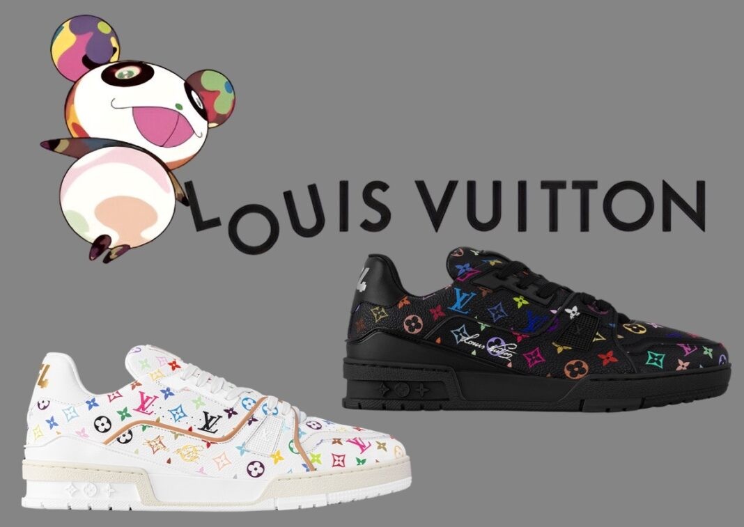 Virgil Abloh, Takashi Murakami, Louis Vuitton - 村上隆 x 路易威登LV訓練包2025年1月發佈