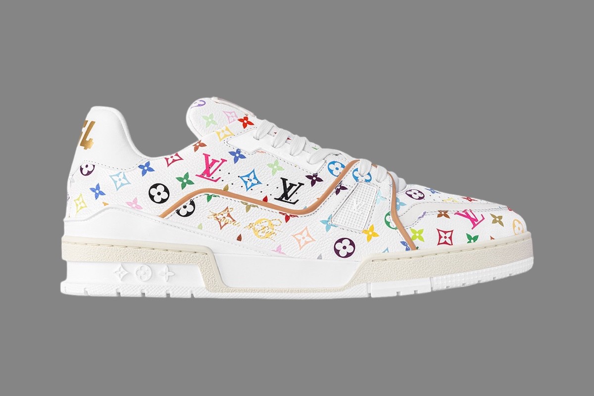 Virgil Abloh, Takashi Murakami, Louis Vuitton - 村上隆 x 路易威登LV訓練包2025年1月發佈