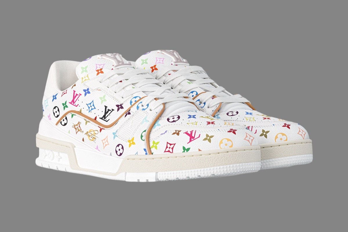 Virgil Abloh, Takashi Murakami, Louis Vuitton - 村上隆 x 路易威登LV訓練包2025年1月發佈