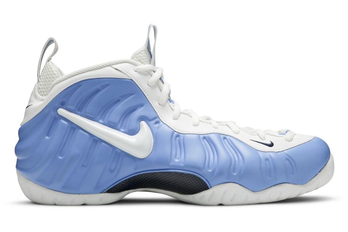 耐克 Air Foamposite Pro "大學藍 "將於 2026 年 3 月回歸 Nike Air Foamposite Pro, Nike - 耐克 Air Foamposite Pro "大學藍 "將於 2026 年 3 月回歸
