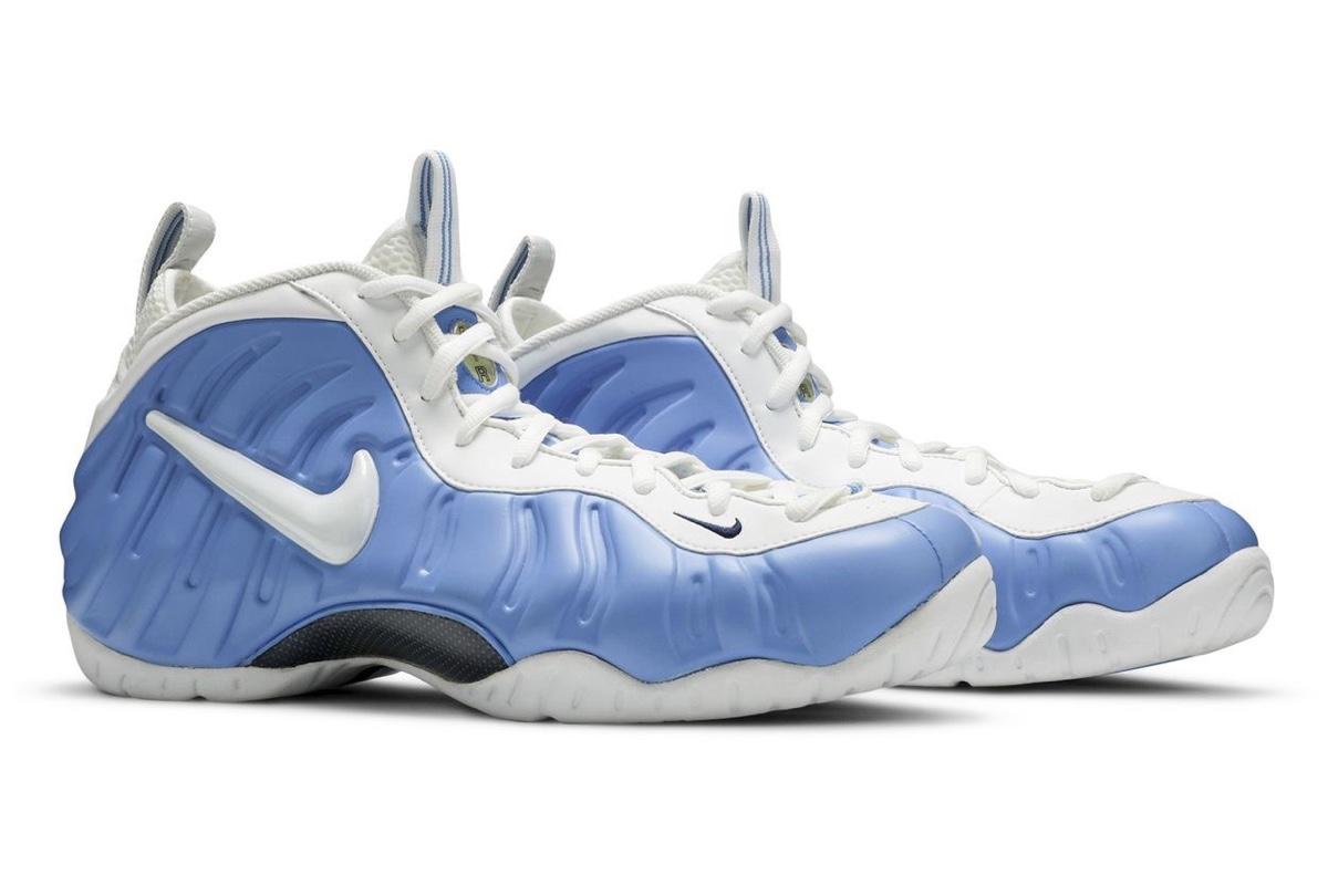 耐克 Air Foamposite Pro "大學藍 "將於 2026 年 3 月回歸 Nike Air Foamposite Pro, Nike - 耐克 Air Foamposite Pro "大學藍 "將於 2026 年 3 月回歸