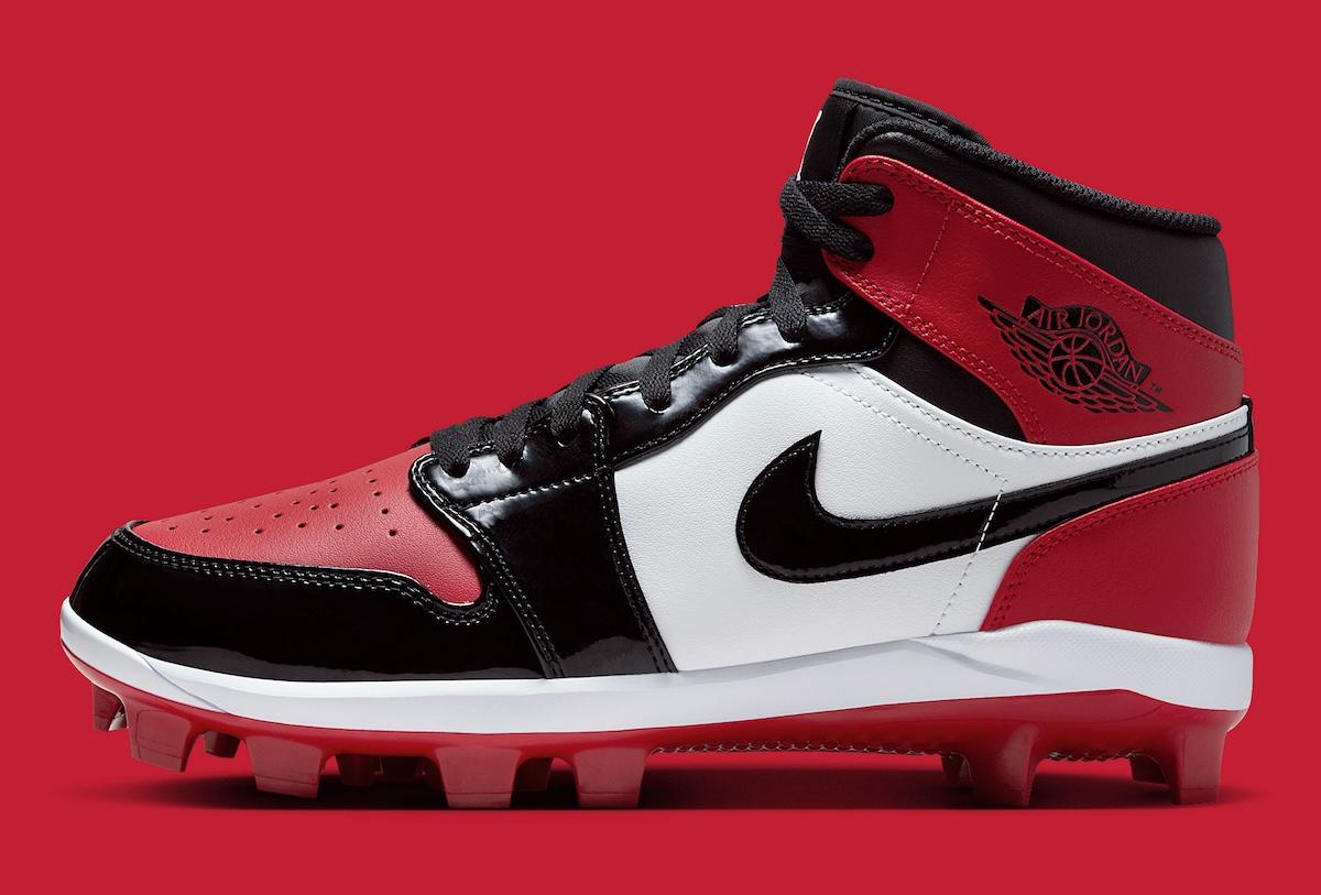 Air Jordan 1 MCS 棒球鞋加入 "Bred Toe "配色系列 Air Jordan 1 Mid, Air Jordan 1 Bred Toe, Air Jordan 1, Air Jordan - Air Jordan 1 MCS 棒球鞋加入 "Bred Toe "配色系列