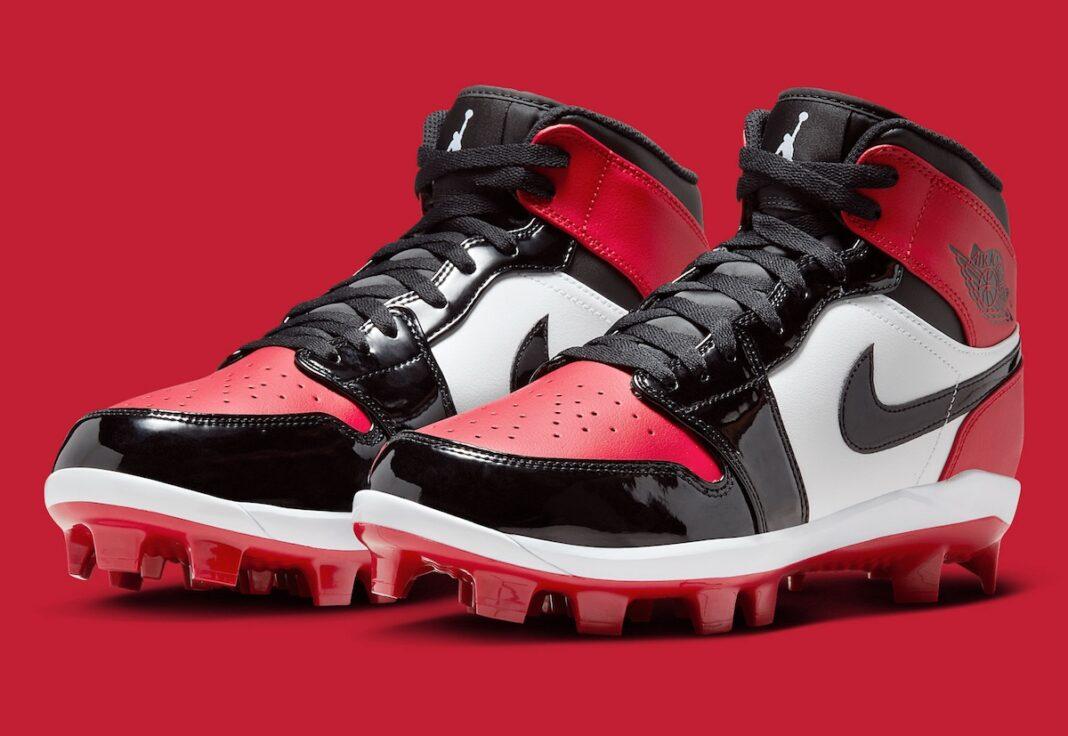 Air Jordan 1 Mid, Air Jordan 1 Bred Toe, Air Jordan 1, Air Jordan - Air Jordan 1 MCS 棒球鞋加入 "Bred Toe "配色系列