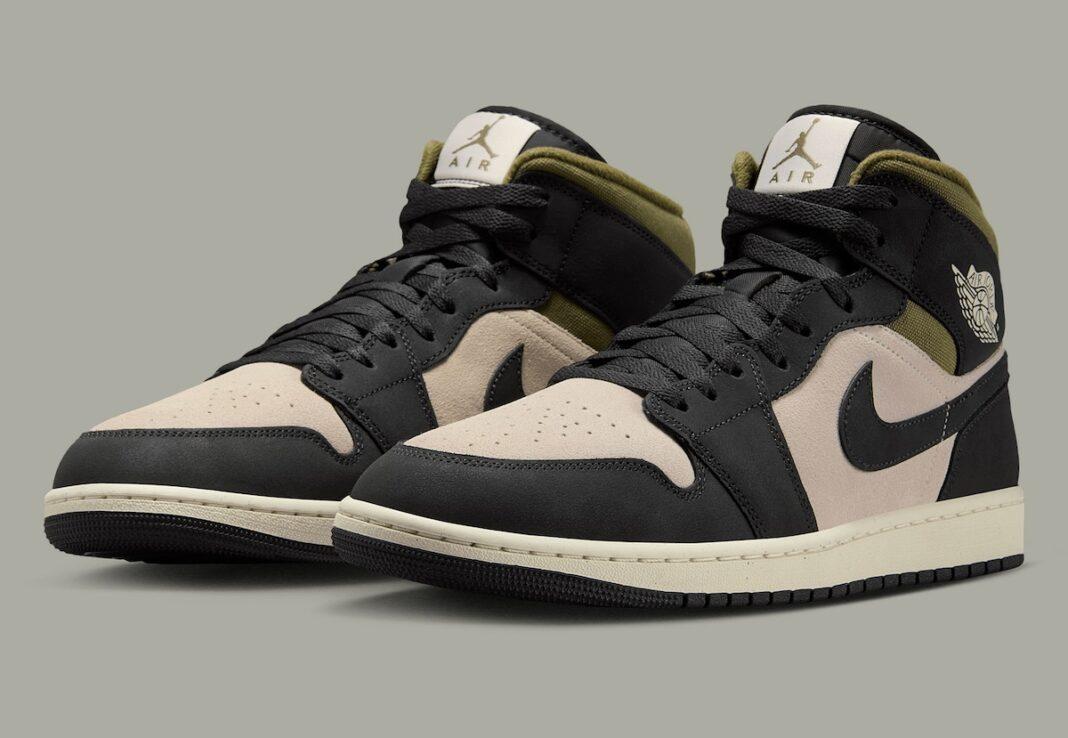 Air Jordan 1 Mid, Air Jordan 1, Air Jordan - Air Jordan 1 Mid SE 採用帆布和牛皮材質大修