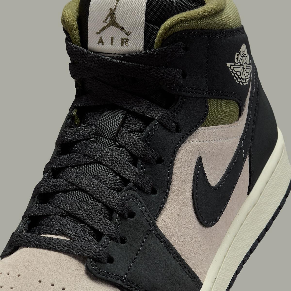 Air Jordan 1 Mid SE 採用帆布和牛皮材質大修 Air Jordan 1 Mid, Air Jordan 1, Air Jordan - Air Jordan 1 Mid SE 採用帆布和牛皮材質大修
