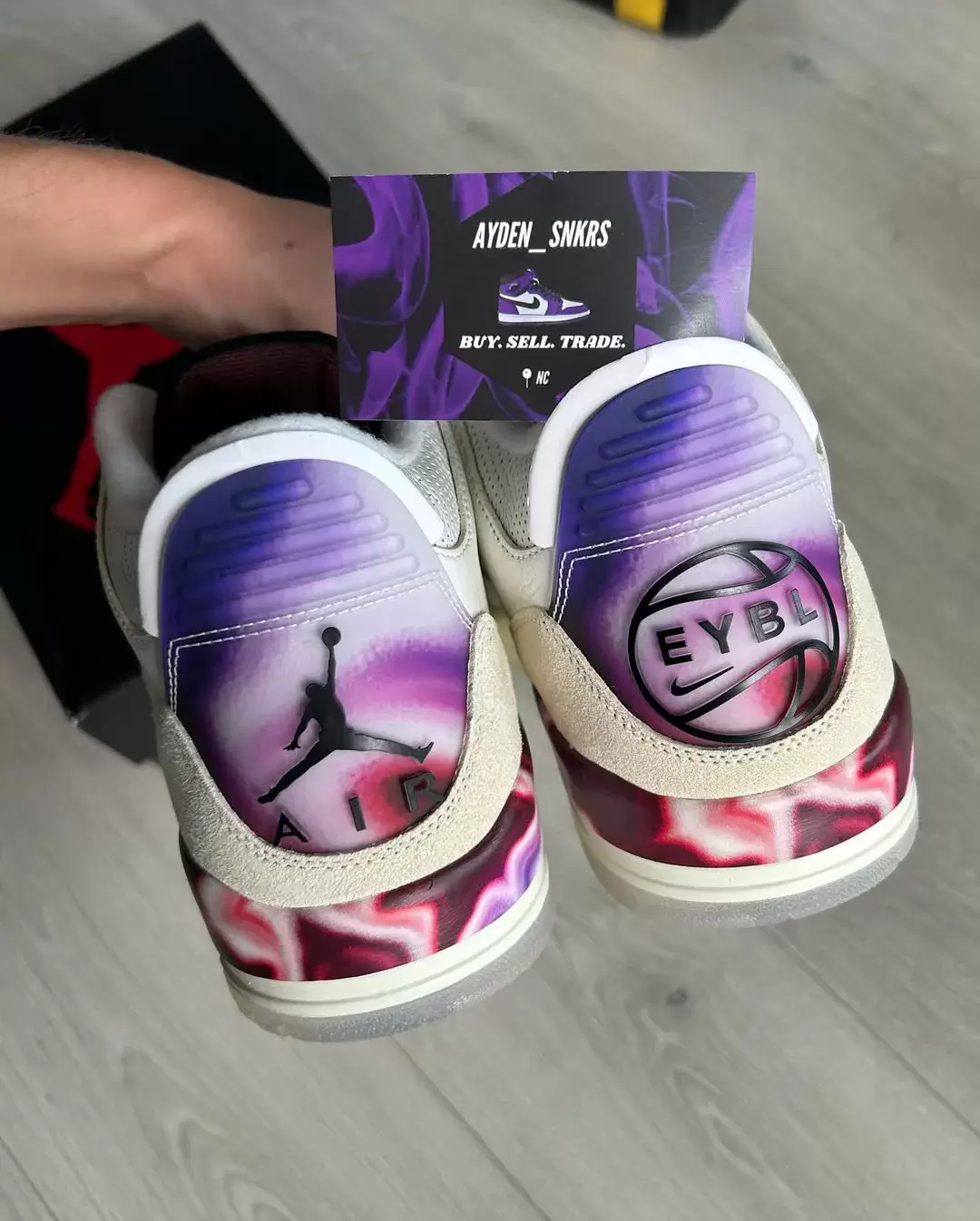 Air Jordan 3 "EYBL" 2025 PE 樣品曝光 EYBL, Air Jordan 3, Air Jordan - Air Jordan 3 "EYBL" 2025 PE 樣品曝光