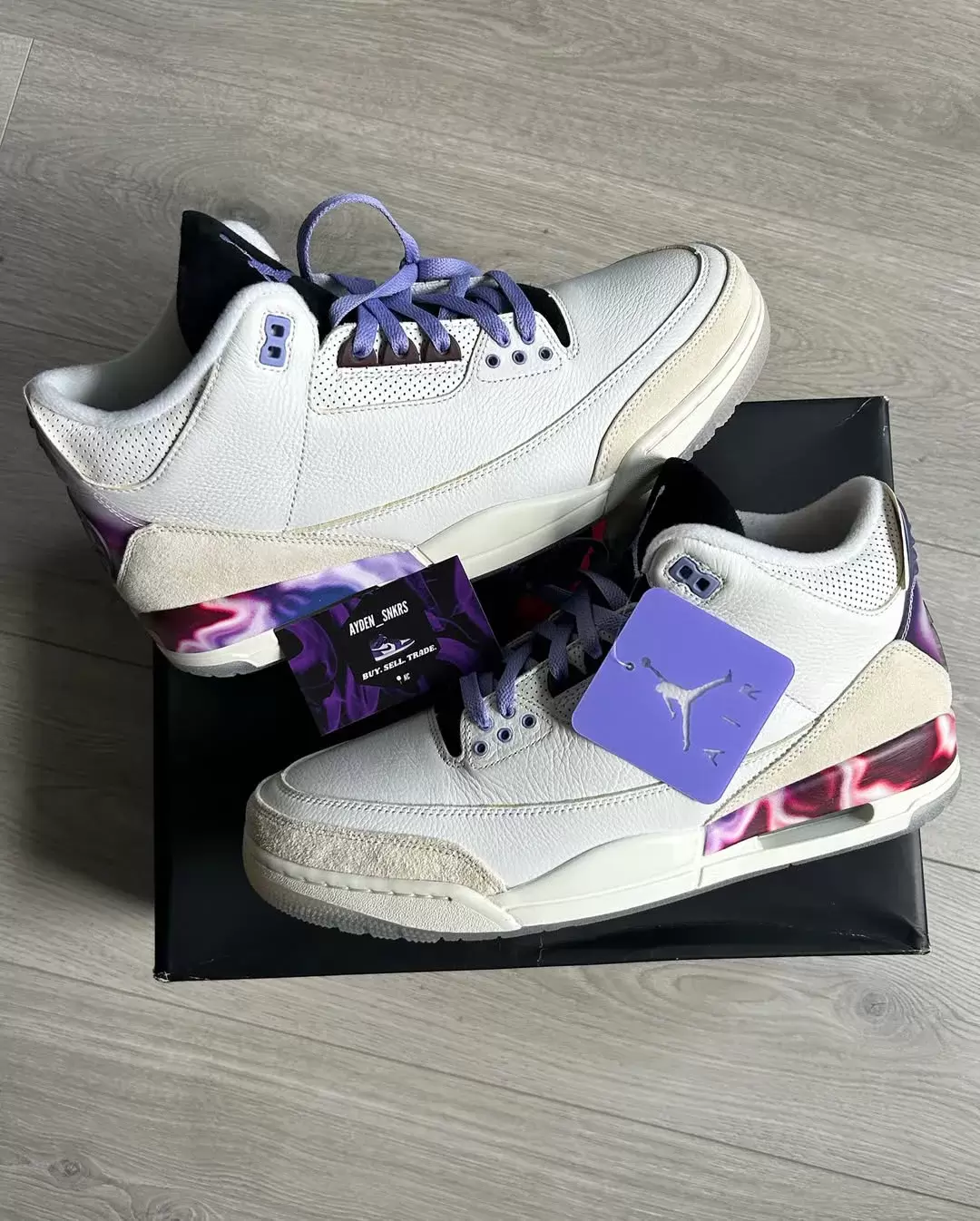 Air Jordan 3 "EYBL" 2025 PE 樣品曝光 EYBL, Air Jordan 3, Air Jordan - Air Jordan 3 "EYBL" 2025 PE 樣品曝光