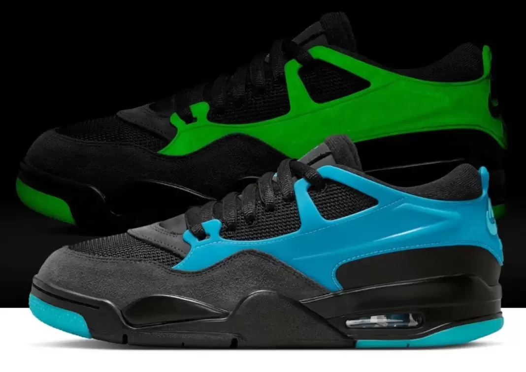 Air Jordan 4 RM, Air Jordan 4, Air Jordan 1, Air Jordan - Air Jordan 4 RM "γ藍 "閃耀夜光亮點
