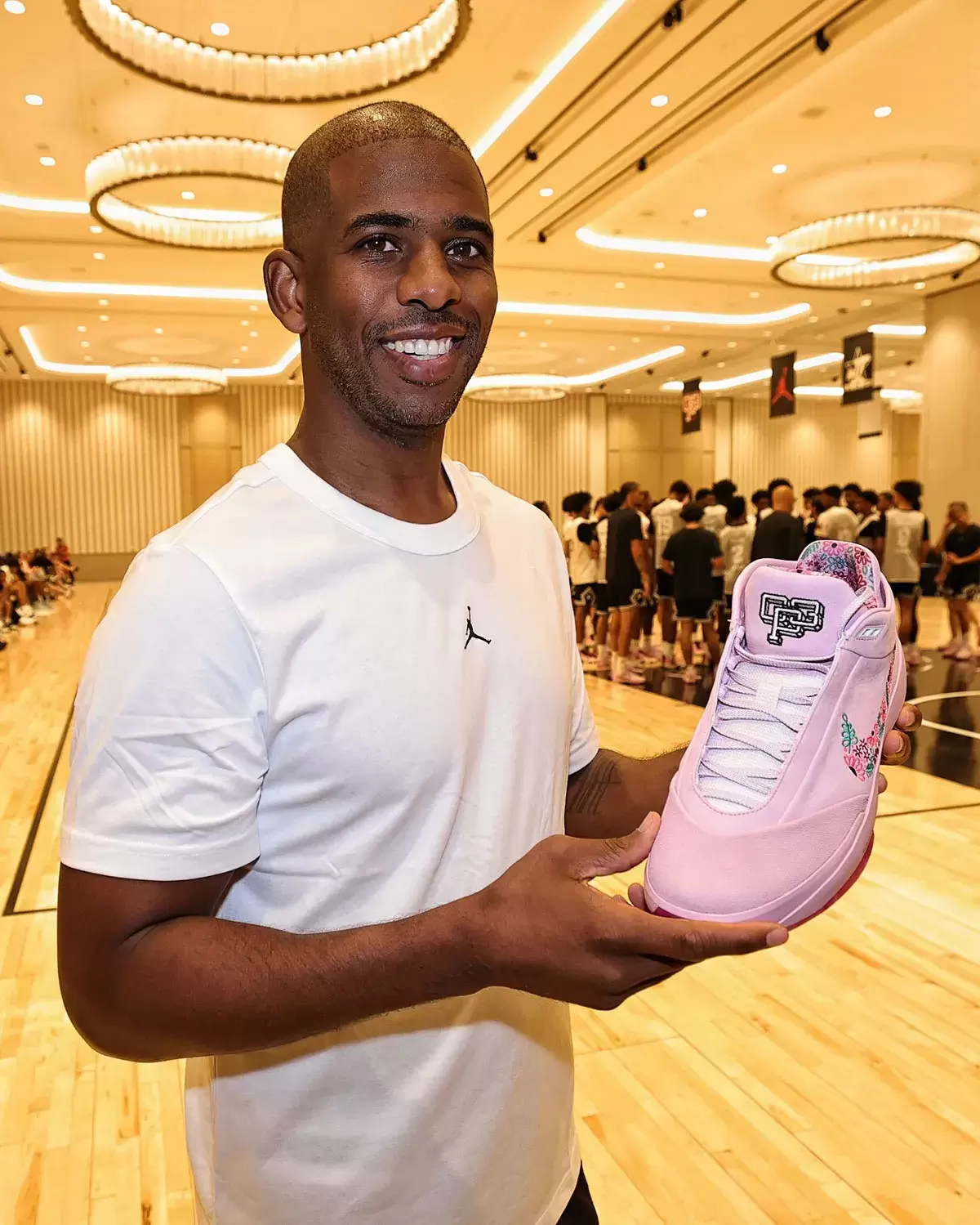 Chris Paul, Air Jordan 40, Air Jordan 4, Air Jordan - 克里斯-保羅在 2025 精英訓練營分享他的 Air Jordan 40 PE