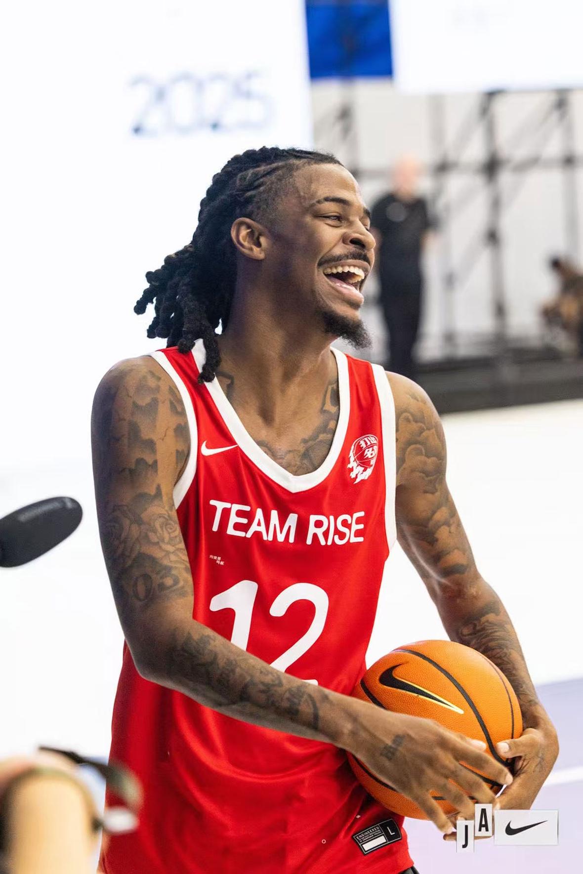 Nike Ja 3, Nike, Ja Morant - 賈-莫蘭特加入耐克亞洲巡迴賽 "Make Them Watch "中國站活動