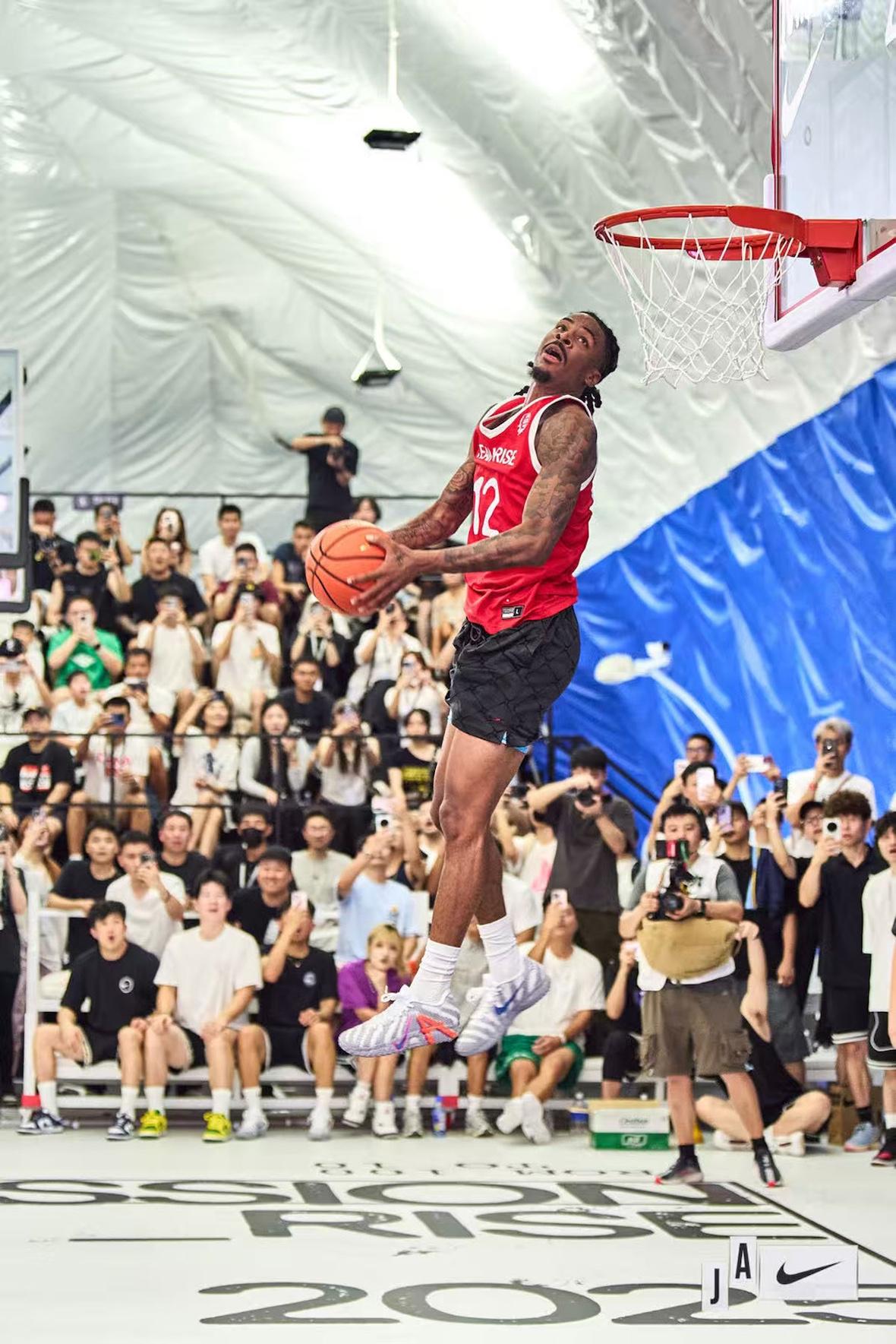 Nike Ja 3, Nike, Ja Morant - 賈-莫蘭特加入耐克亞洲巡迴賽 "Make Them Watch "中國站活動