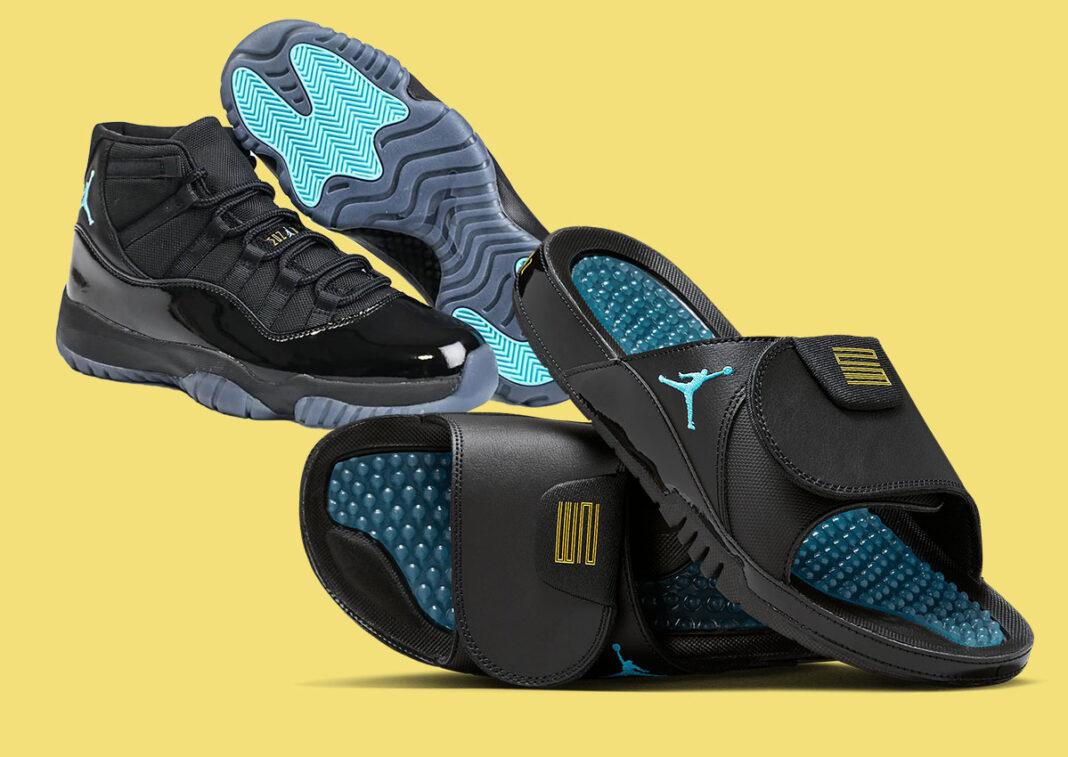 Jordan Hydro 11, Air Jordan 11 Gamma, Air Jordan 11, Air Jordan 1, Air Jordan - 喬丹 Hydro 幻燈片與回歸的 Air Jordan 11 "Gamma "相匹配