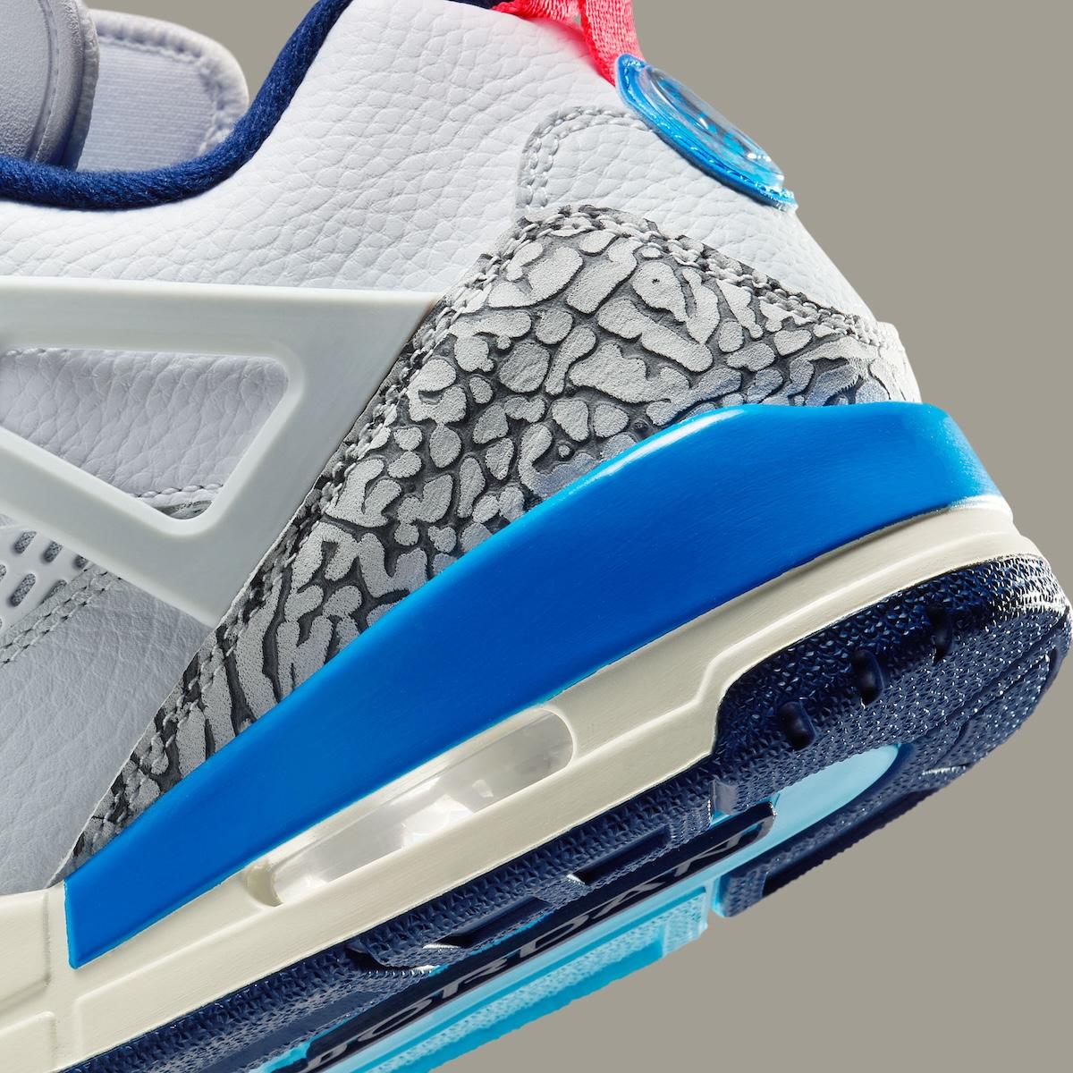 喬丹 Spizike 低配版升級為大膽的虛無藍和熱熔岩色 Nike, Jordan Spizike Low, Jordan Spizike - 喬丹 Spizike 低配版升級為大膽的虛無藍和熱熔岩色