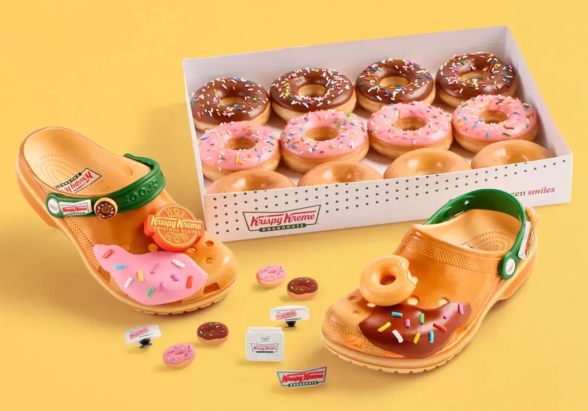 Krispy Kreme 卡駱馳鞋 8 月 5 日發佈 Crocs - Krispy Kreme 卡駱馳鞋 8 月 5 日發佈