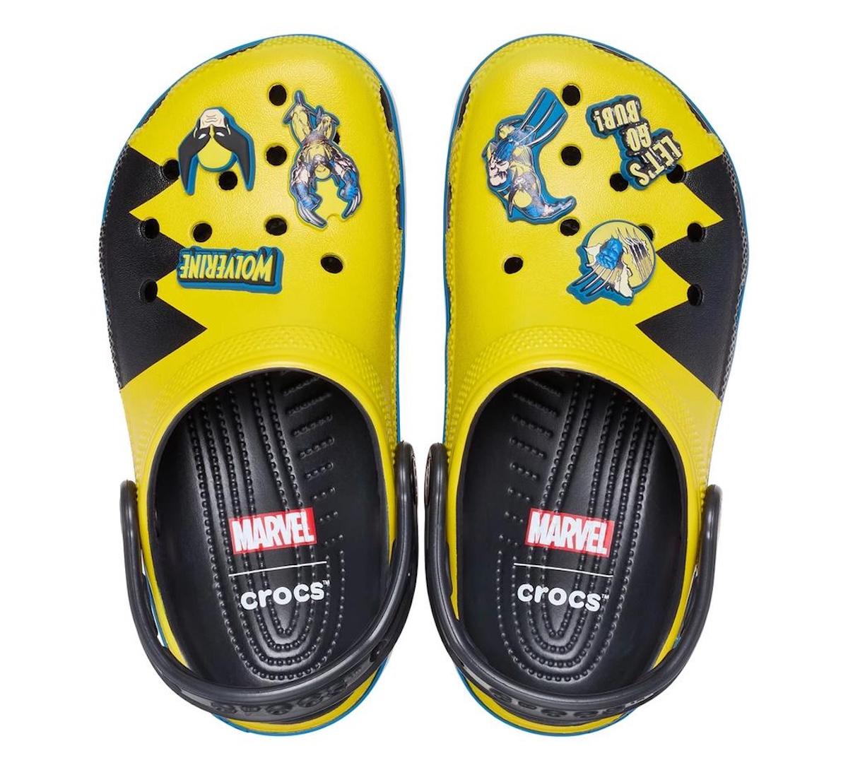漫威的金剛狼 x Crocs 經典木屐將於 2025 年秋季上市 Marvel, Crocs - 漫威的金剛狼 x Crocs 經典木屐將於 2025 年秋季上市