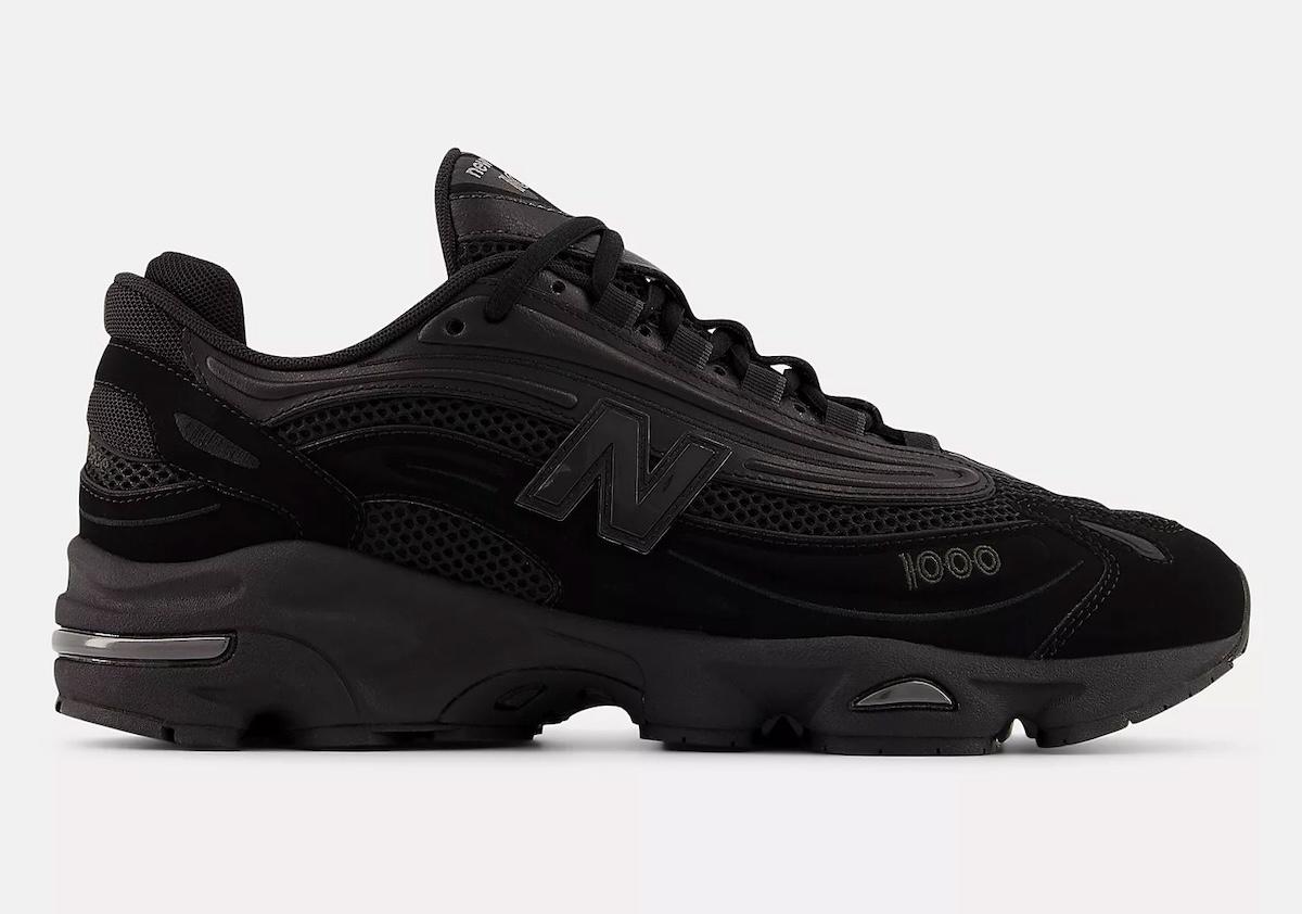 新百倫 1000 "三重黑 "全面進入隱形模式 New Balance 1000, New Balance - 新百倫 1000 "三重黑 "全面進入隱形模式