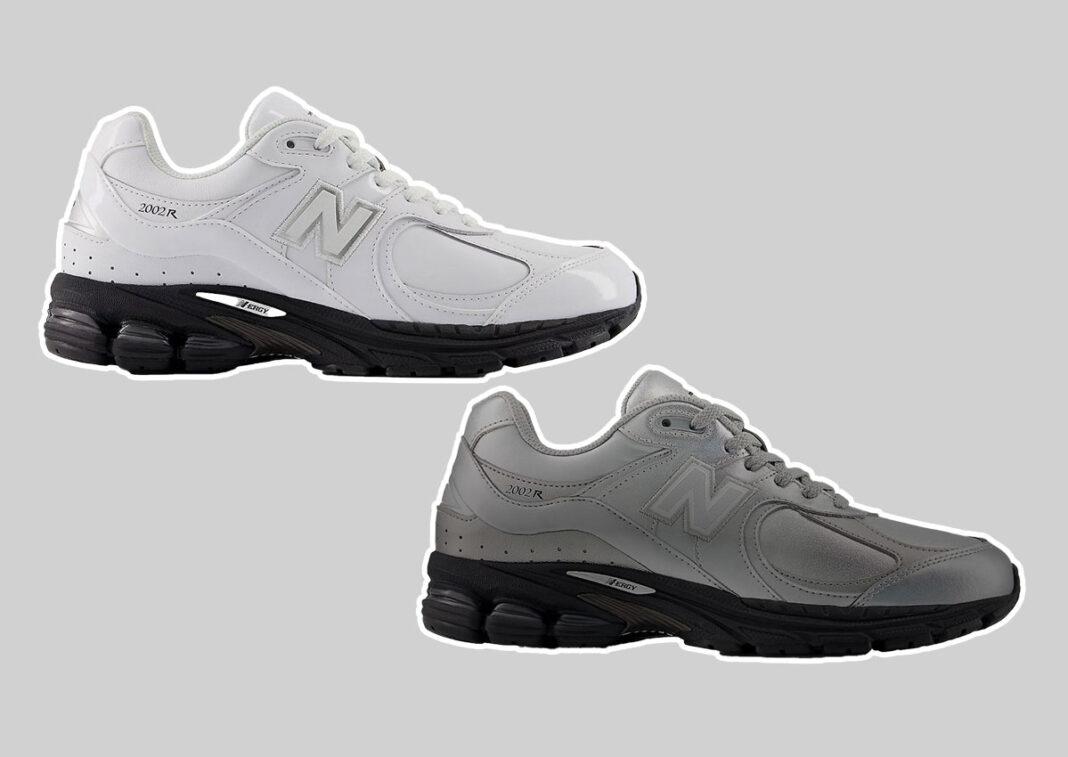 New Balance 2002, New Balance - 新百倫 2002R 採用亮麵皮革包裝