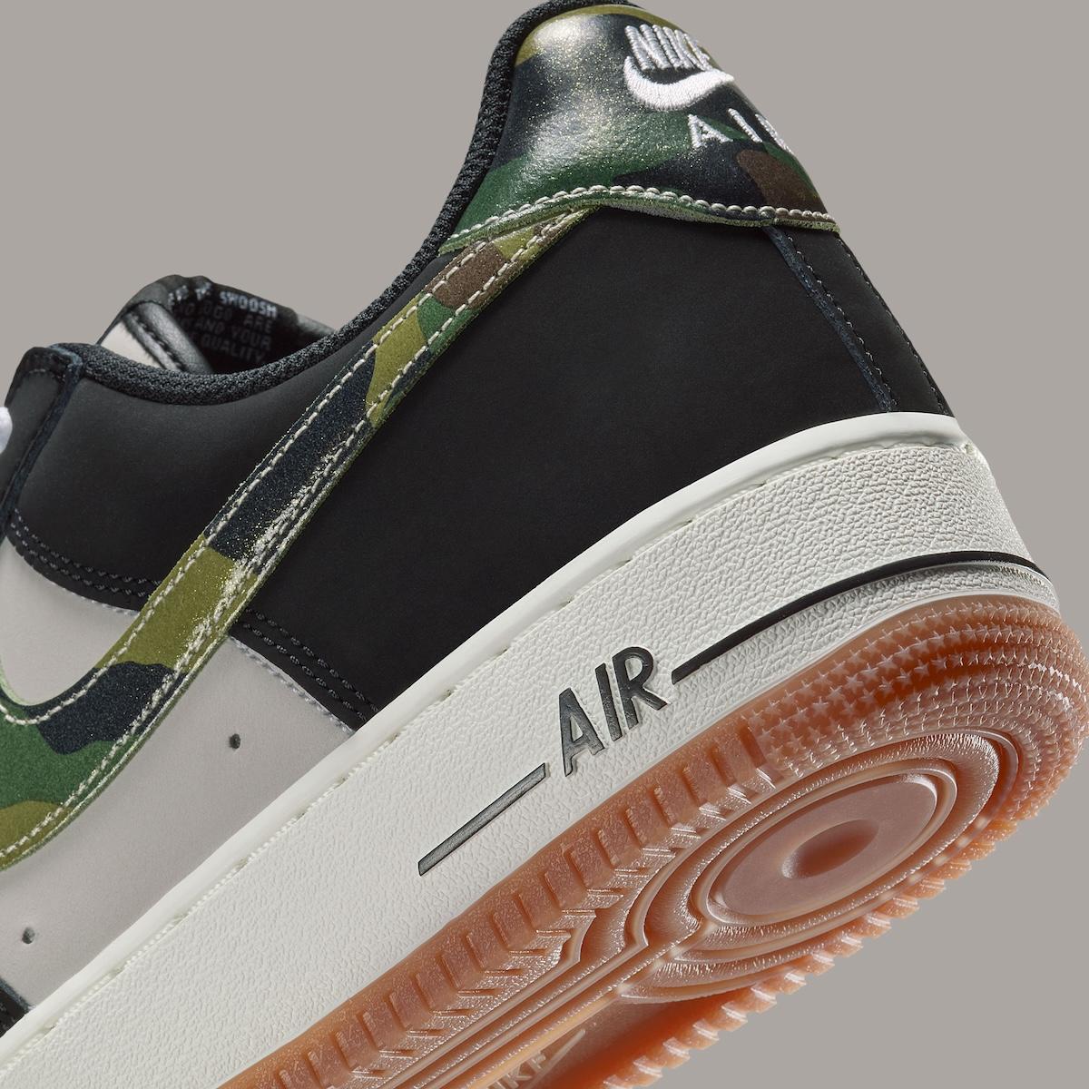 耐克空軍一號低配版 "迷彩嗖影 "現已上市(2025 年 7 月) Nike Air Force 1 Low, Nike Air Force 1, Nike - 耐克空軍一號低配版 "迷彩嗖影 "現已上市(2025 年 7 月)