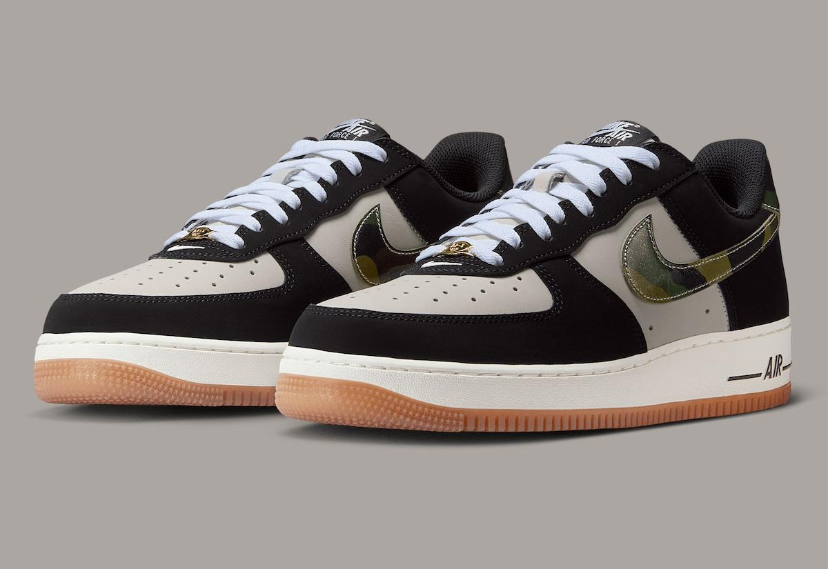 耐克空軍一號低配版 "迷彩嗖影 "現已上市(2025 年 7 月) Nike Air Force 1 Low, Nike Air Force 1, Nike - 耐克空軍一號低配版 "迷彩嗖影 "現已上市(2025 年 7 月)