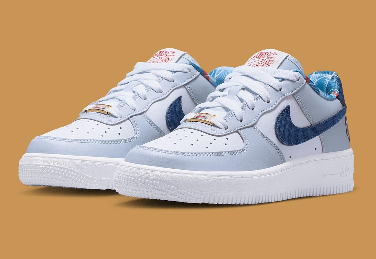 耐克 GS "Just Do It "套裝包括 Air Force 1 和 Dunk Low Nike Dunk Low, Nike Air Force 1 Low, Nike Air Force 1, Nike - 耐克 GS "Just Do It "套裝包括 Air Force 1 和 Dunk Low