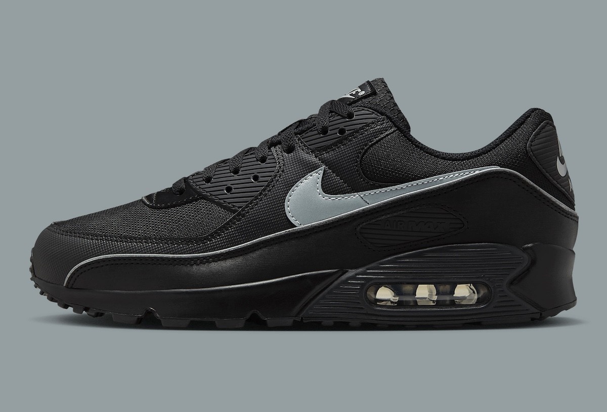 耐克 Air Max 90 "黑色反光 "點亮黑夜 Nike Air Max 90, Nike Air Max, Nike - 耐克 Air Max 90 "黑色反光 "點亮黑夜