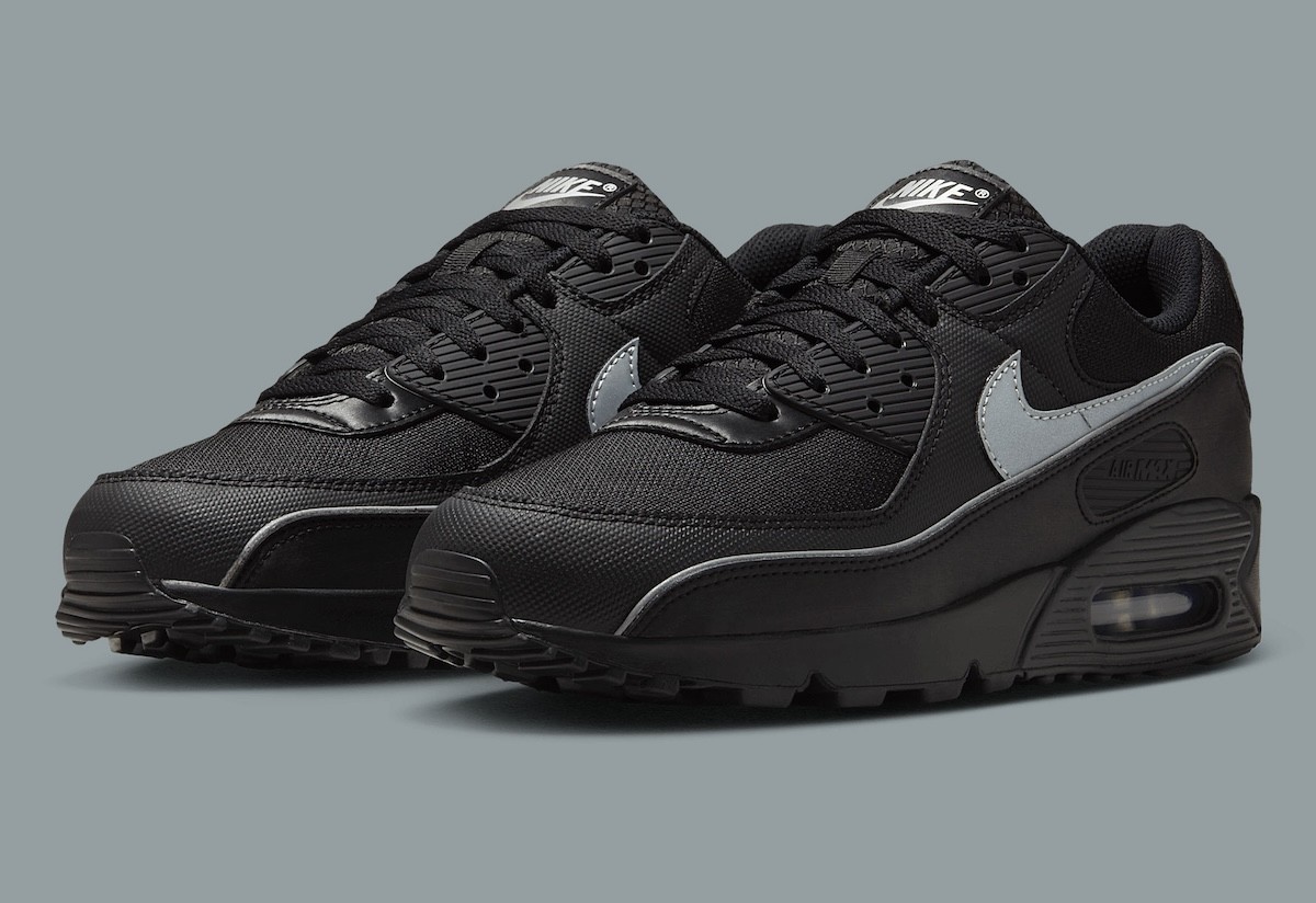 耐克 Air Max 90 "黑色反光 "點亮黑夜 Nike Air Max 90, Nike Air Max, Nike - 耐克 Air Max 90 "黑色反光 "點亮黑夜