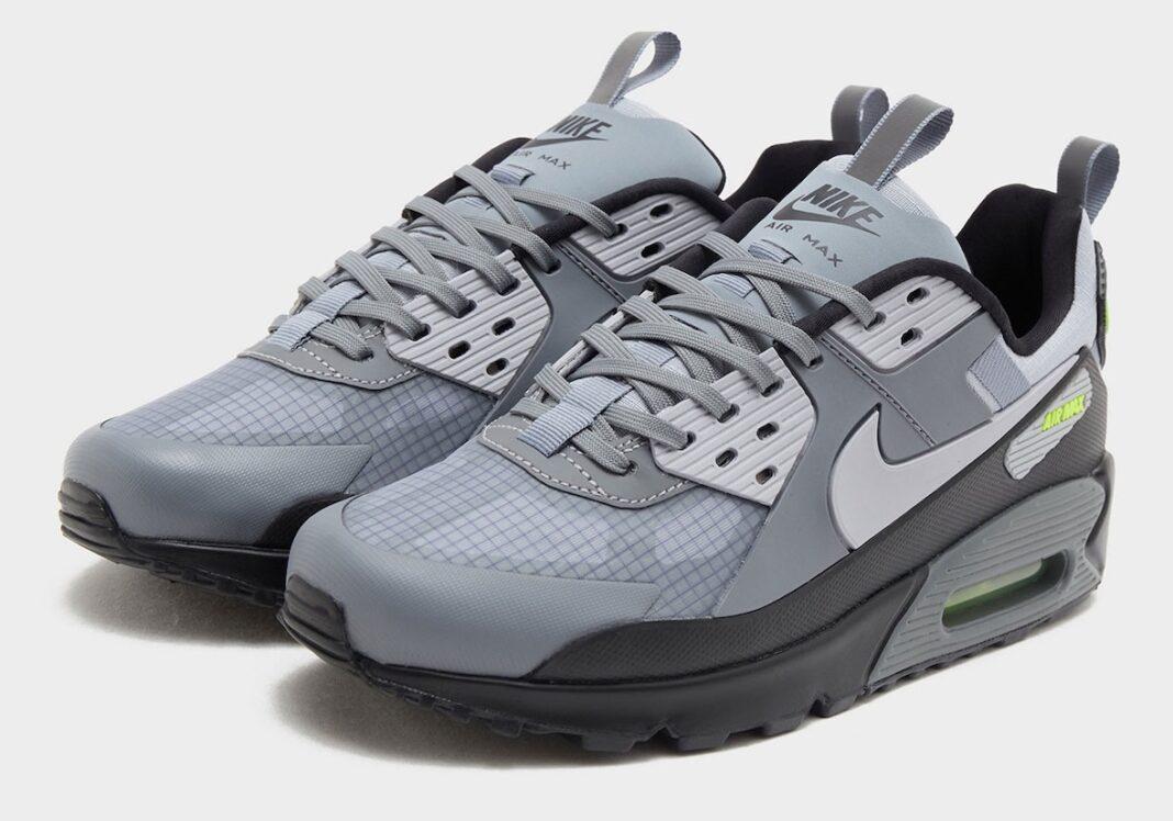 Nike Air Max 90, Nike - 耐克 Air Max 90 Drift 以耐用的 "冷灰/伏特 "色回歸