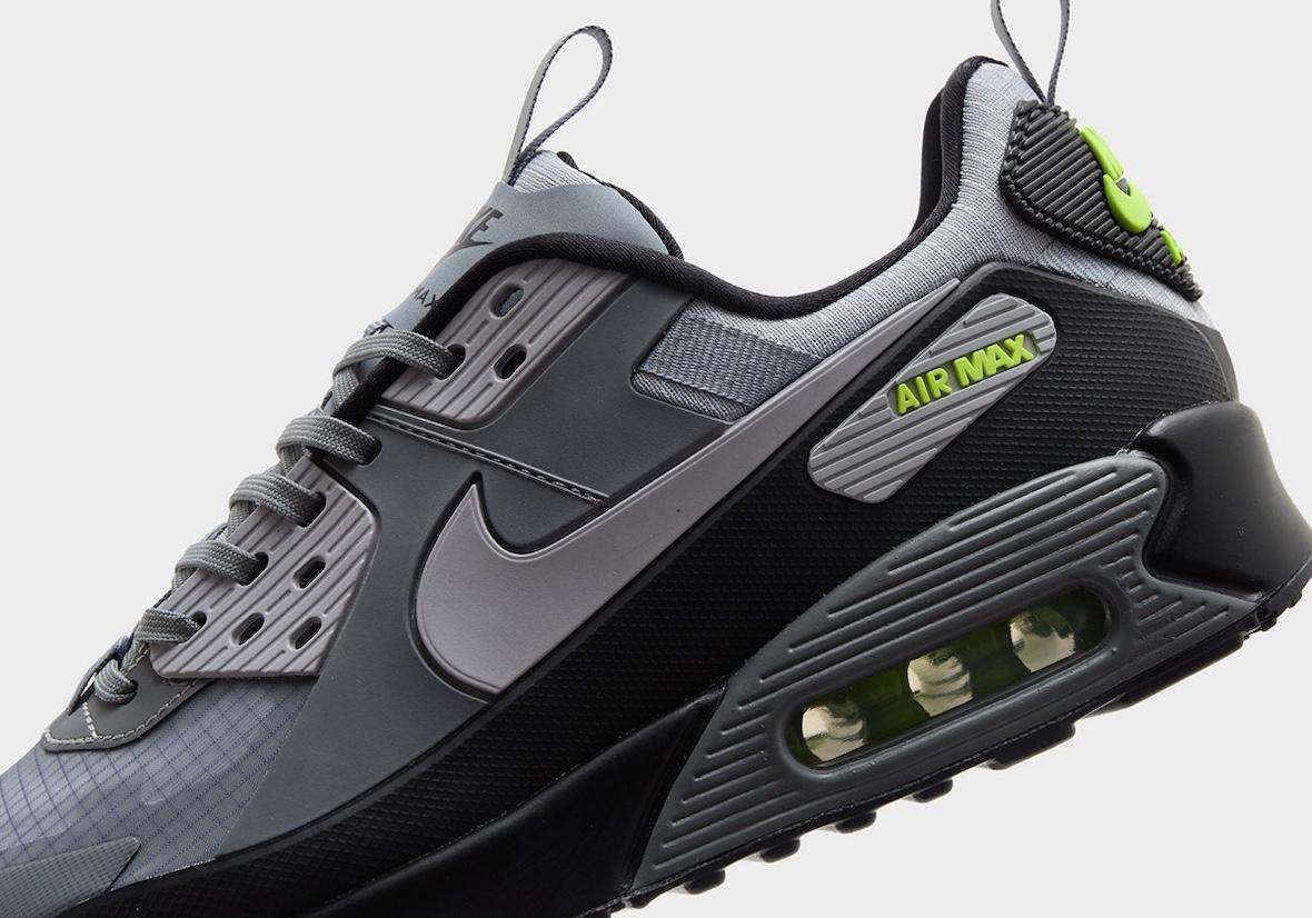 耐克 Air Max 90 Drift 以耐用的 "冷灰/伏特 "色回歸 Nike Air Max 90, Nike - 耐克 Air Max 90 Drift 以耐用的 "冷灰/伏特 "色回歸