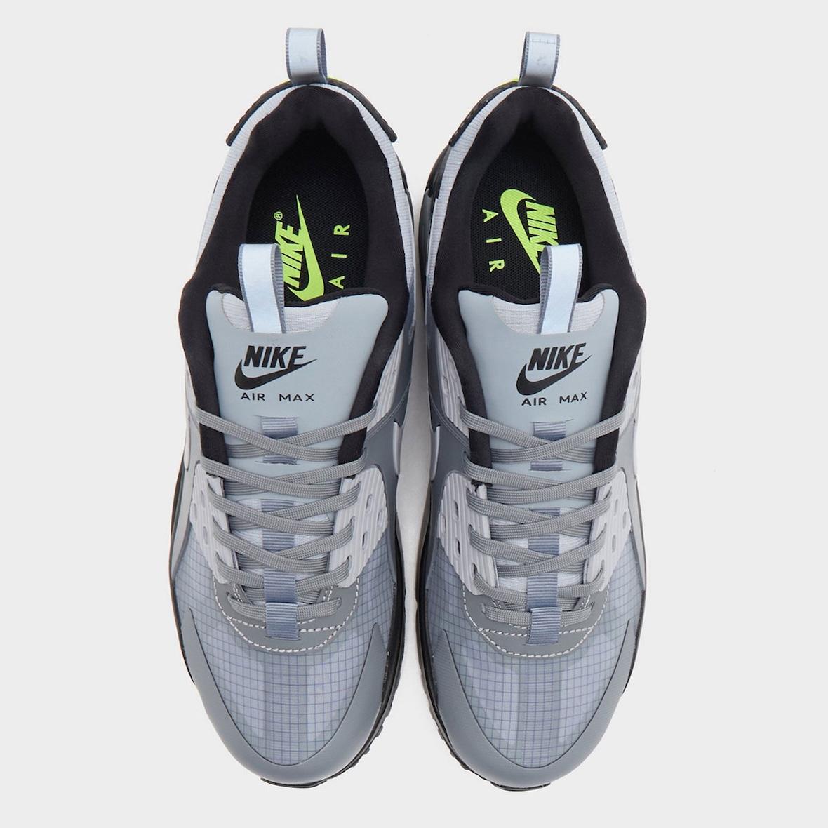 耐克 Air Max 90 Drift 以耐用的 "冷灰/伏特 "色回歸 Nike Air Max 90, Nike - 耐克 Air Max 90 Drift 以耐用的 "冷灰/伏特 "色回歸