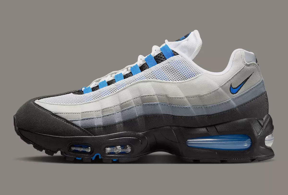 耐克 Air Max 95 OG "藍色火花 "2025 年 8 月發佈 Nike Air Max 95, Nike Air Max, Nike - 耐克 Air Max 95 OG "藍色火花 "2025 年 8 月發佈