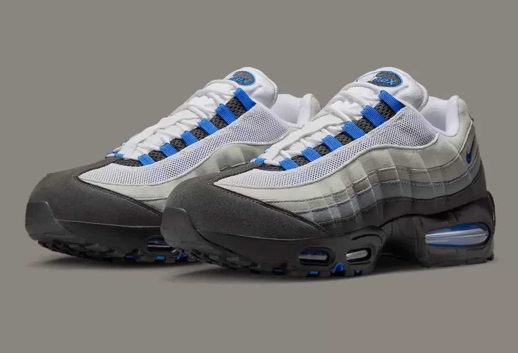 Nike Air Max 95, Nike Air Max, Nike - 耐克 Air Max 95 OG "藍色火花 "2025 年 8 月發佈