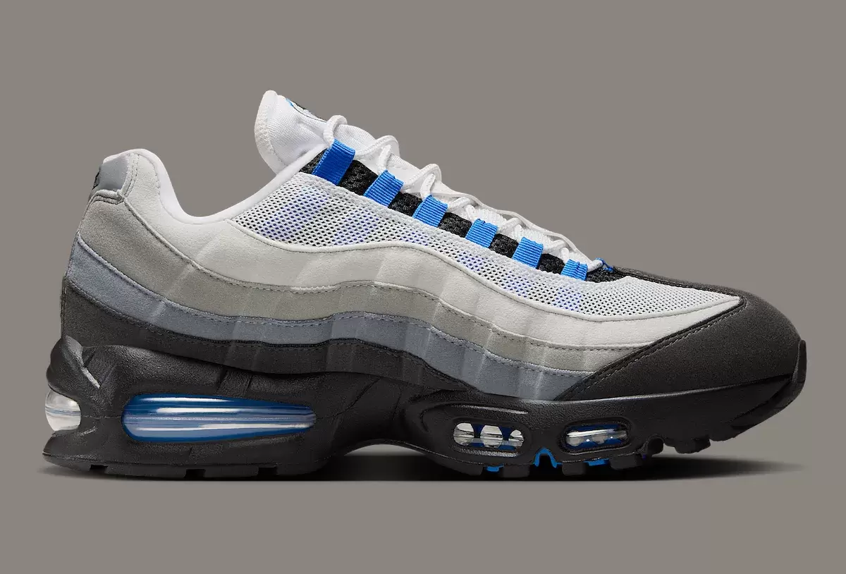耐克 Air Max 95 OG "藍色火花 "2025 年 8 月發佈 Nike Air Max 95, Nike Air Max, Nike - 耐克 Air Max 95 OG "藍色火花 "2025 年 8 月發佈