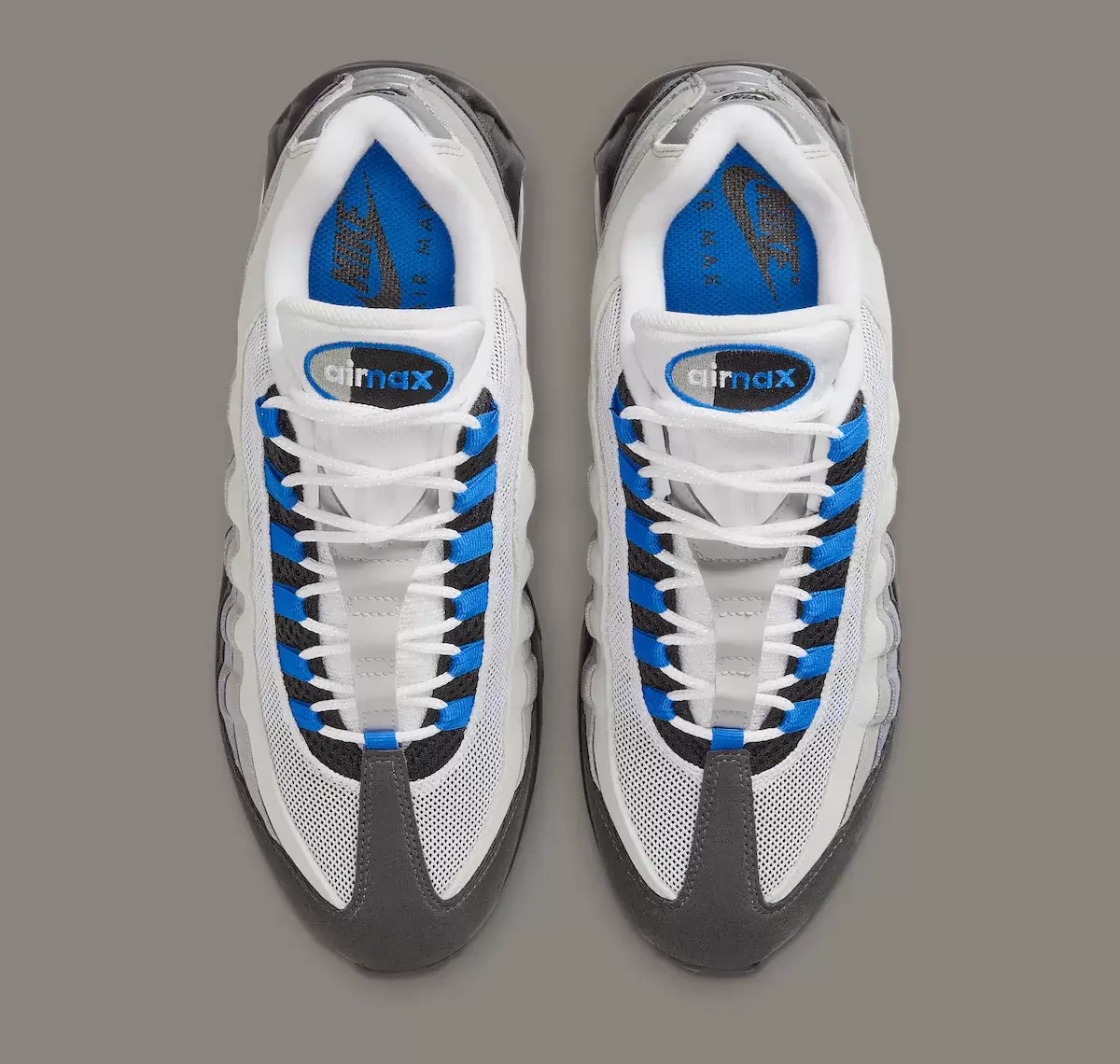 耐克 Air Max 95 OG "藍色火花 "2025 年 8 月發佈 Nike Air Max 95, Nike Air Max, Nike - 耐克 Air Max 95 OG "藍色火花 "2025 年 8 月發佈
