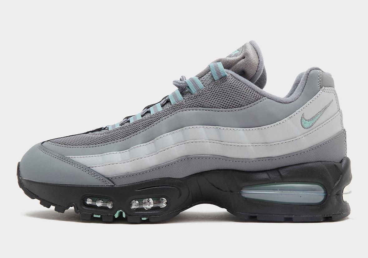 耐克 Air Max 95 OG 以 "灰色/翠綠色 "保持酷感 Nike Air Max 95, Nike Air Max, Nike - 耐克 Air Max 95 OG 以 "灰色/翠綠色 "保持酷感