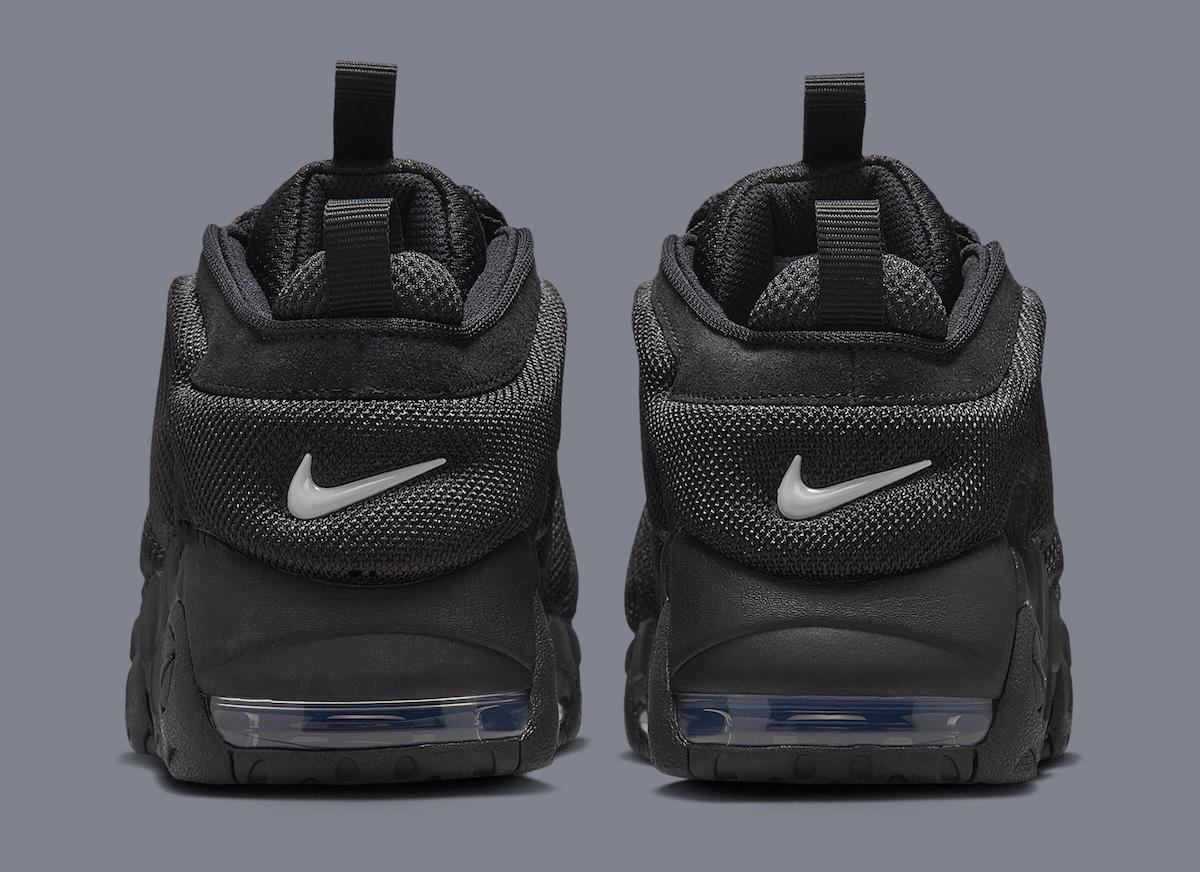 2025 年秋季,耐克 Air More Uptempo Low 採用 "三重黑 "配色 Nike Air More Uptempo, Nike - 2025 年秋季,耐克 Air More Uptempo Low 採用 "三重黑 "配色