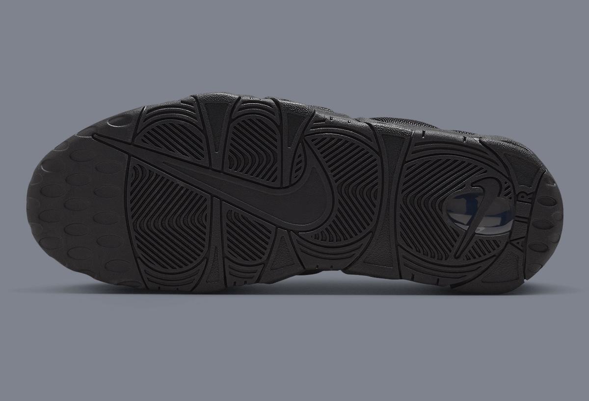 2025 年秋季,耐克 Air More Uptempo Low 採用 "三重黑 "配色 Nike Air More Uptempo, Nike - 2025 年秋季,耐克 Air More Uptempo Low 採用 "三重黑 "配色