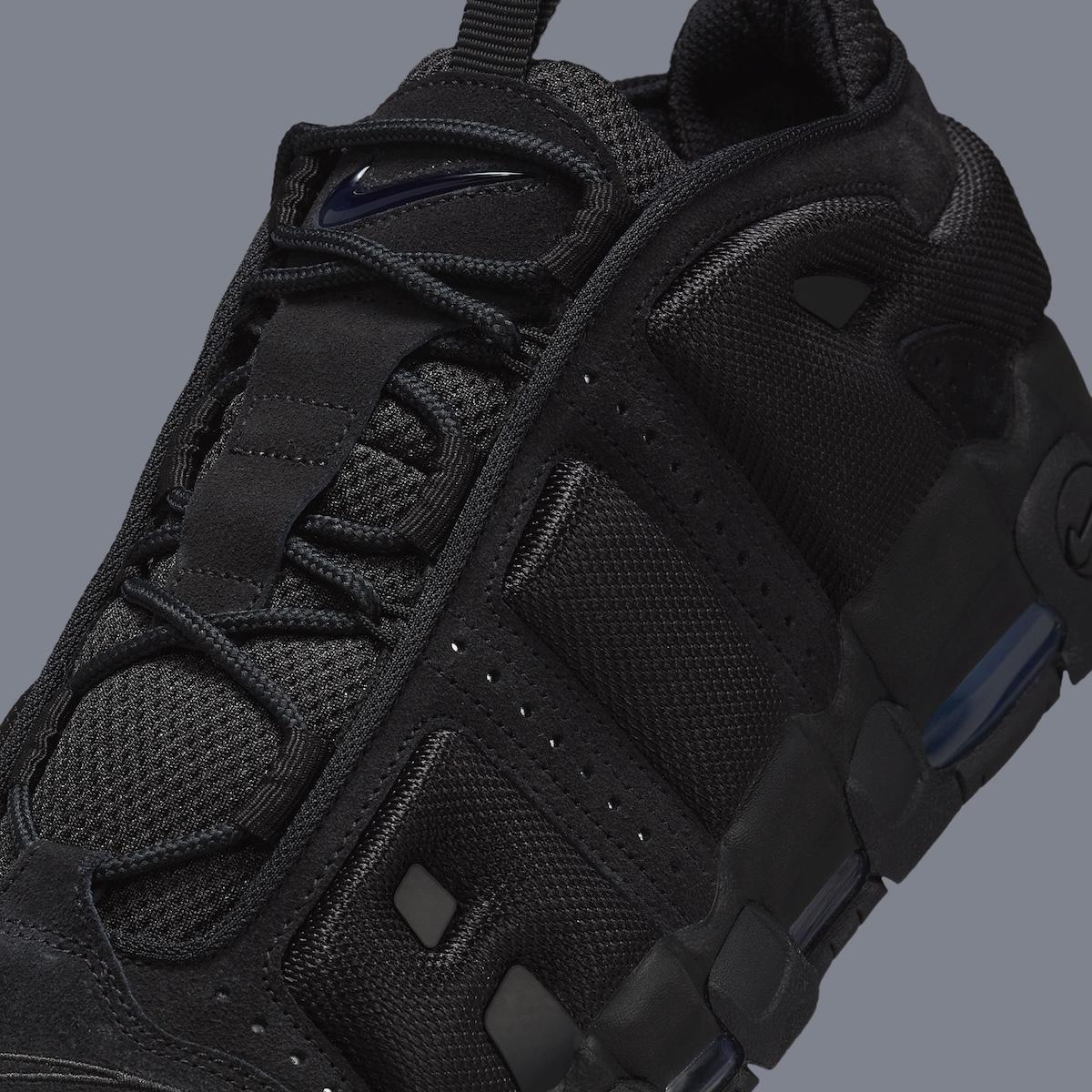 2025 年秋季,耐克 Air More Uptempo Low 採用 "三重黑 "配色 Nike Air More Uptempo, Nike - 2025 年秋季,耐克 Air More Uptempo Low 採用 "三重黑 "配色