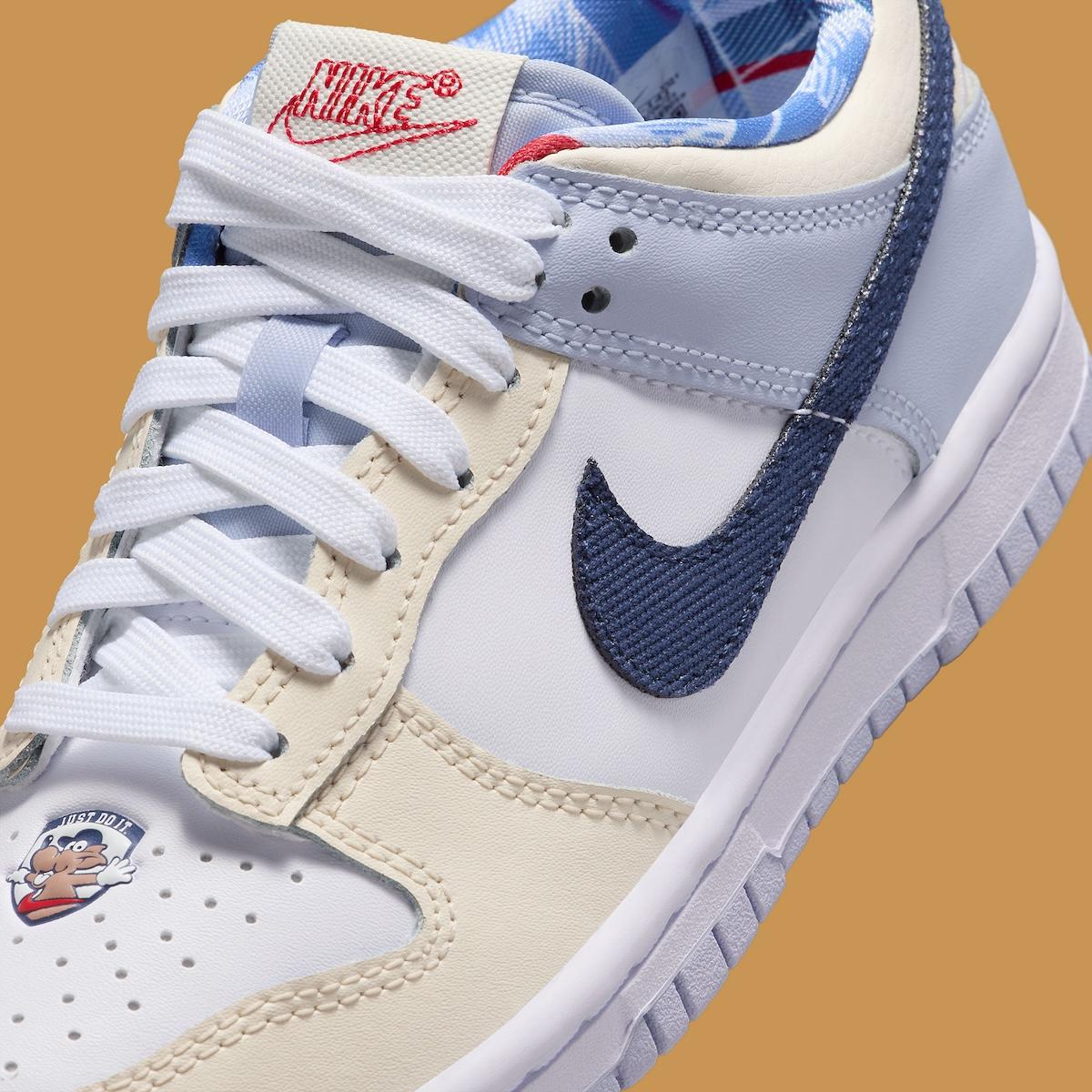 耐克 GS "Just Do It "套裝包括 Air Force 1 和 Dunk Low Nike Dunk Low, Nike Air Force 1 Low, Nike Air Force 1, Nike - 耐克 GS "Just Do It "套裝包括 Air Force 1 和 Dunk Low