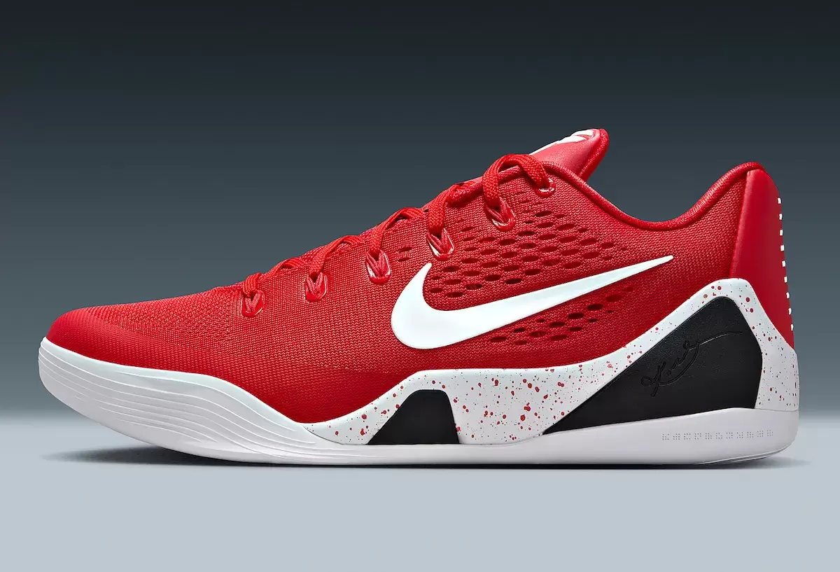 耐克 Kobe 9 EM Low Protro "大學紅 "2025 年 10 月發佈 Nike Kobe 9 Low, Nike Kobe 9 EM, Nike Kobe 9, Nike - 耐克 Kobe 9 EM Low Protro "大學紅 "2025 年 10 月發佈