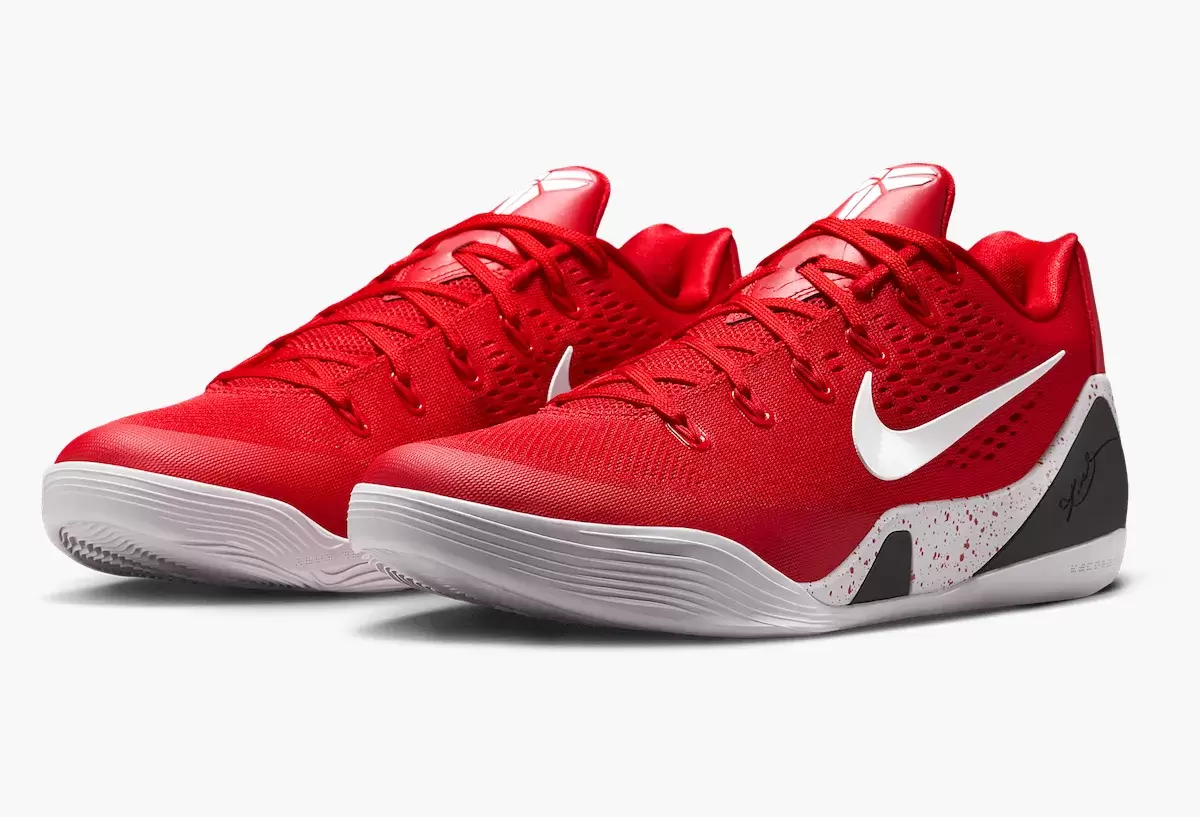 耐克 Kobe 9 EM Low Protro "大學紅 "2025 年 10 月發佈 Nike Kobe 9 Low, Nike Kobe 9 EM, Nike Kobe 9, Nike - 耐克 Kobe 9 EM Low Protro "大學紅 "2025 年 10 月發佈