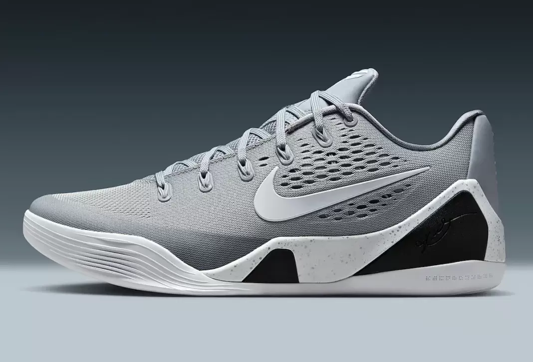 Nike Kobe 9 EM, Nike Kobe 9, Nike - 耐克 Kobe 9 EM Low Protro "狼灰色 "彰顯曼巴精神