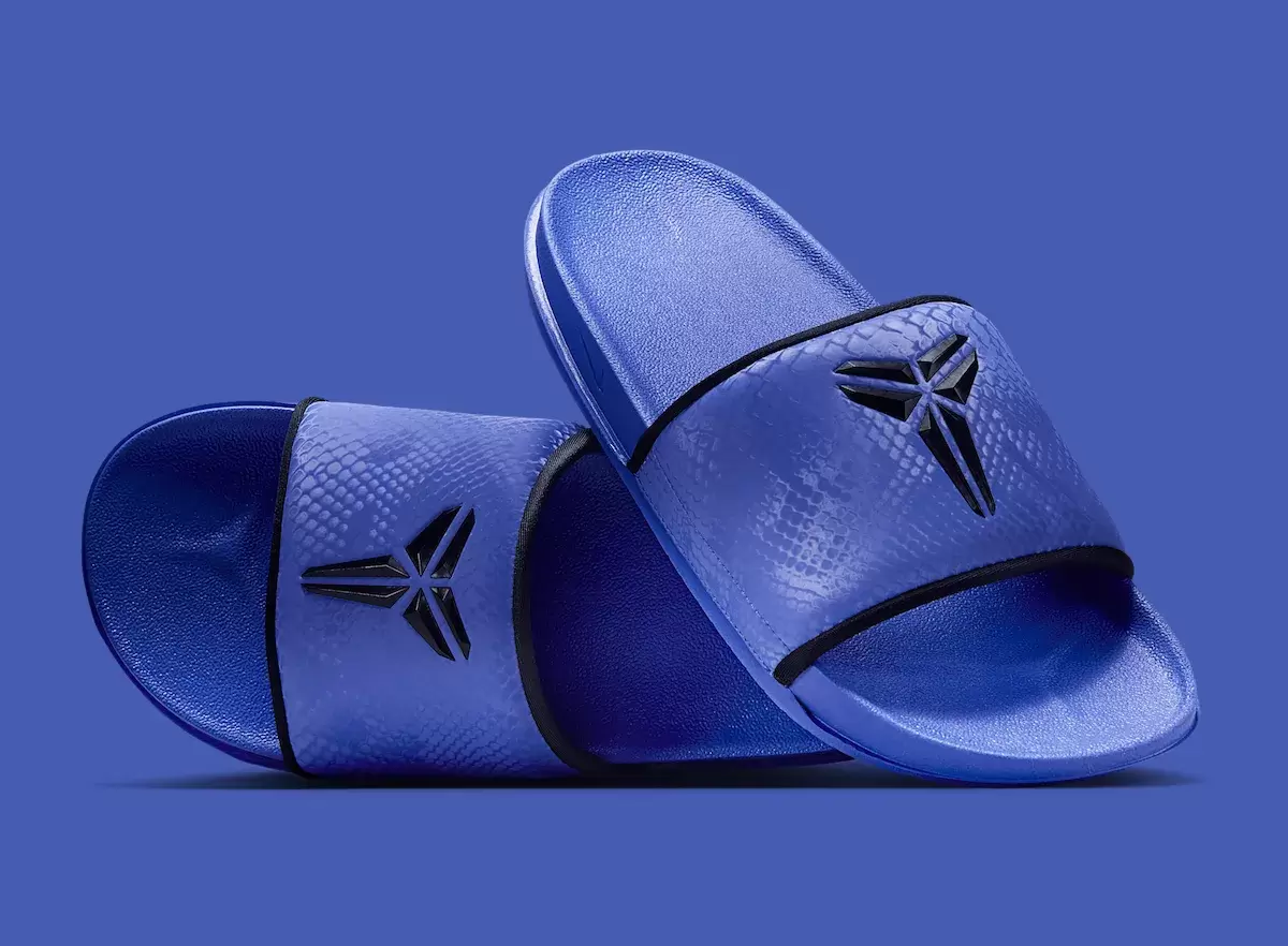 耐克科比場外滑行鞋 "波斯紫 "加入巴塞隆拿俱樂部系列 Nike Kobe Slides, Nike Kobe 4 Protro, Nike Kobe 4, Nike - 耐克科比場外滑行鞋 "波斯紫 "加入巴塞隆拿俱樂部系列