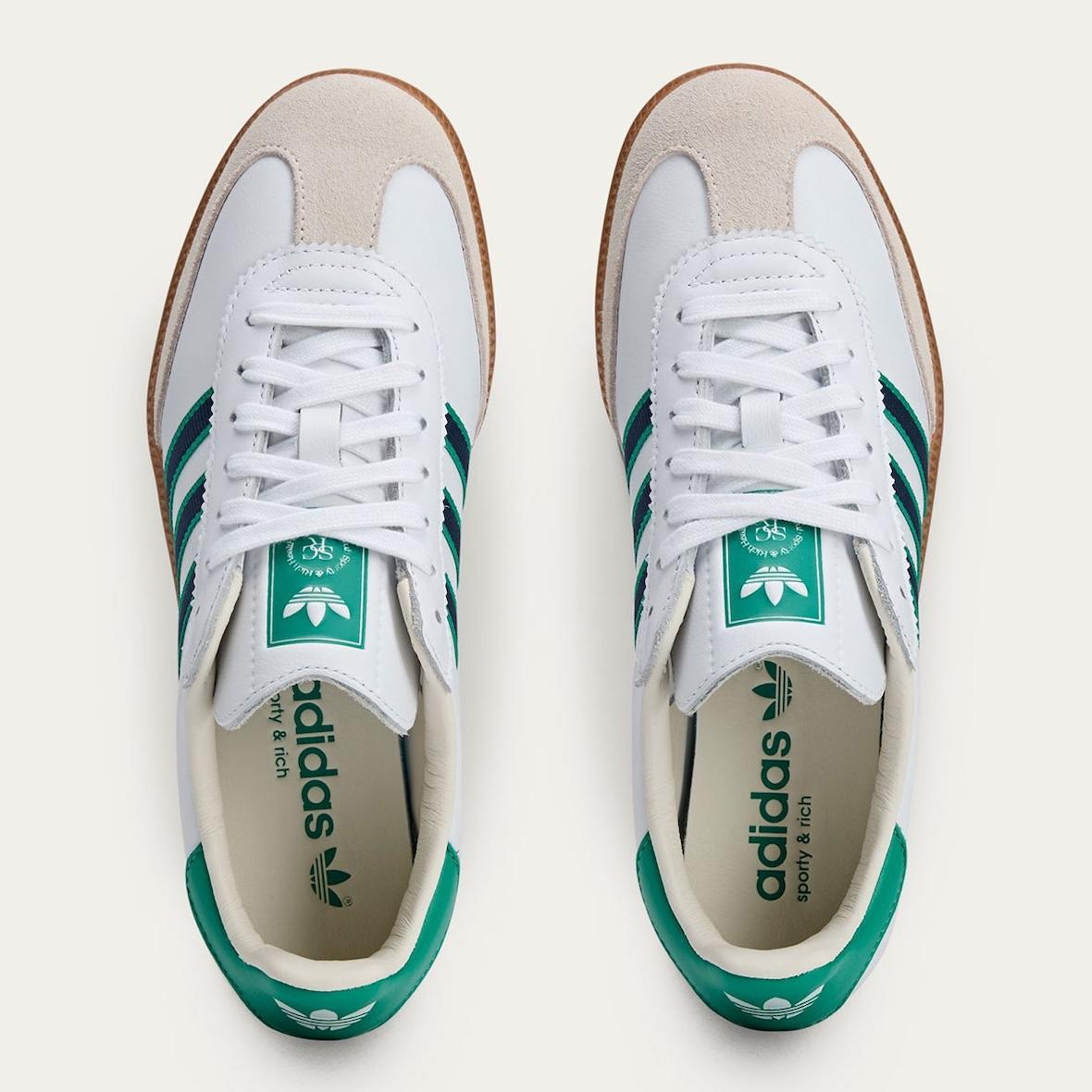 阿迪達斯 Samba 再次加入 "運動與財富 "系列 Sporty & Rich, adidas Samba, adidas - 阿迪達斯 Samba 再次加入 "運動與財富 "系列