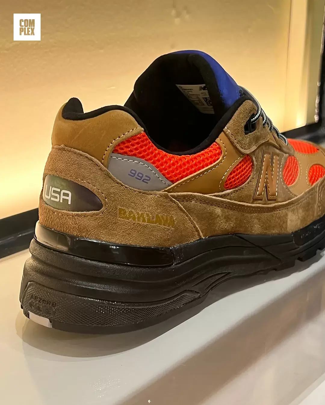 動作布朗森 x New Balance 992 "虎眼 "2025 年 9 月發佈 New Balance 992, New Balance, Action Bronson - 動作布朗森 x New Balance 992 "虎眼 "2025 年 9 月發佈