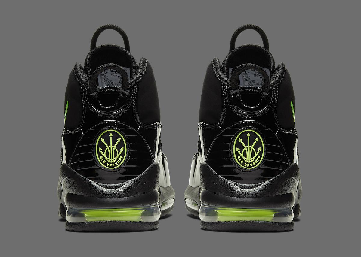 Nike Air Max Uptempo 95 Black Volt pair shot Nike Air Max Uptempo 95 Black Volt pair shot