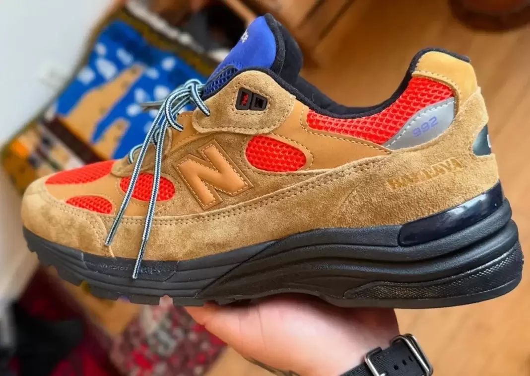 New Balance 992, New Balance, Action Bronson - 動作布朗森 x New Balance 992 "虎眼 "2025 年 9 月發佈