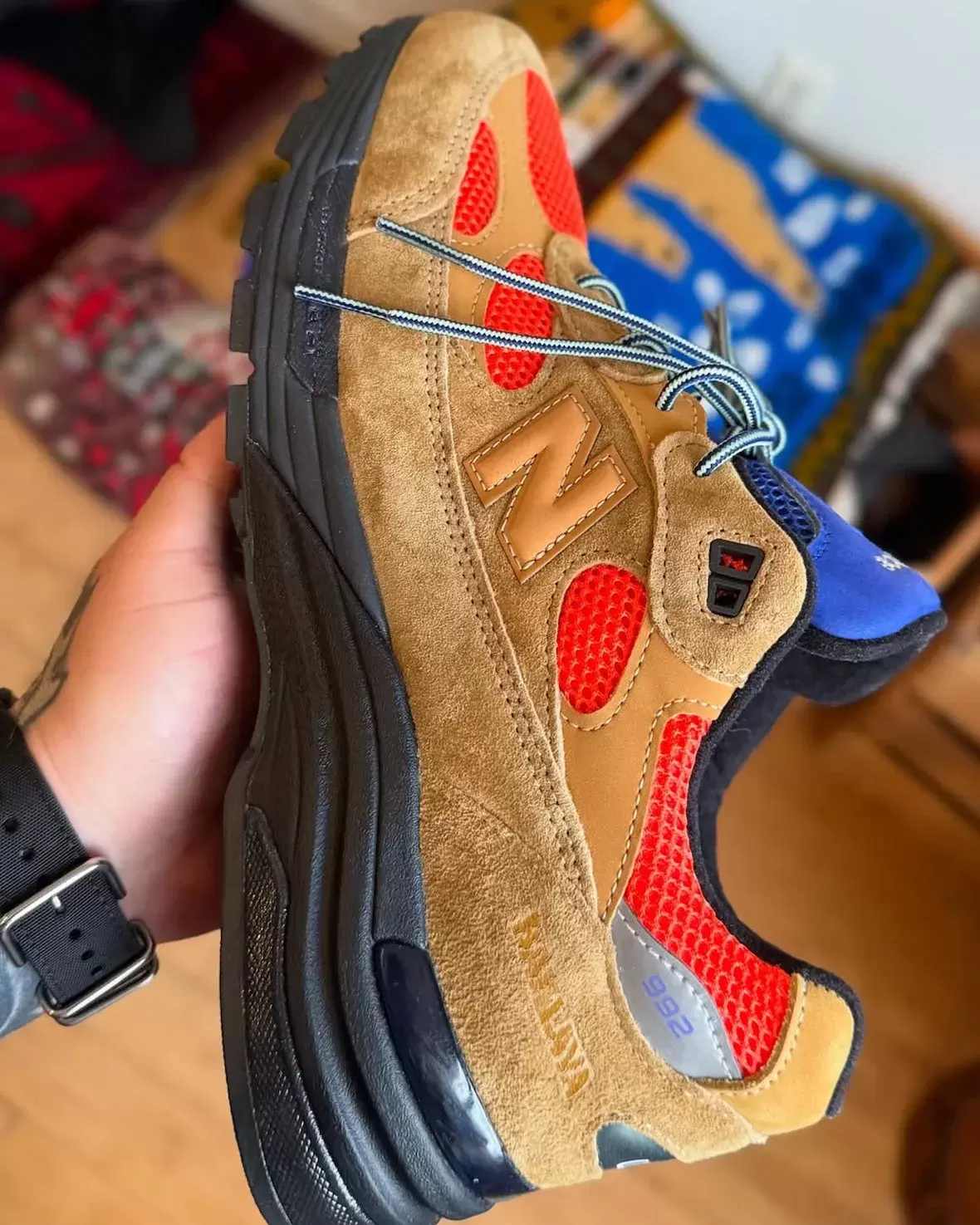 動作布朗森 x New Balance 992 "虎眼 "2025 年 9 月發佈 New Balance 992, New Balance, Action Bronson - 動作布朗森 x New Balance 992 "虎眼 "2025 年 9 月發佈