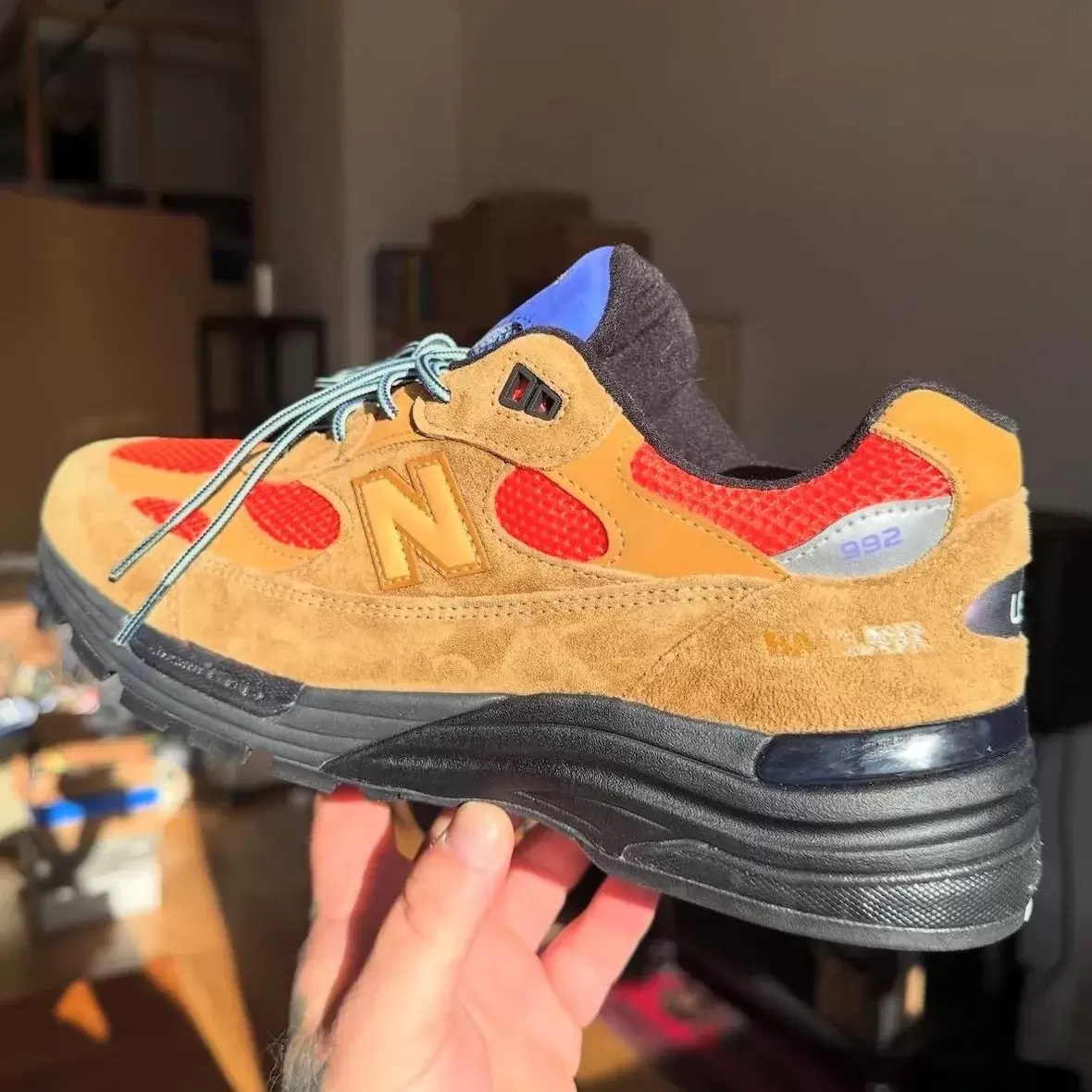 動作布朗森 x New Balance 992 "虎眼 "2025 年 9 月發佈 New Balance 992, New Balance, Action Bronson - 動作布朗森 x New Balance 992 "虎眼 "2025 年 9 月發佈