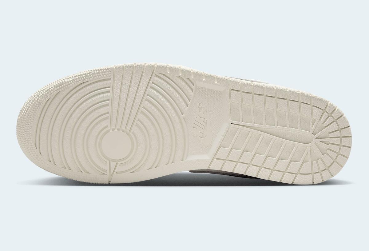Air Jordan 1 Low, Air Jordan 1, Air Jordan - Air Jordan 1 Low "Sail/Light Smoke Grey" 採用綠松石材質
